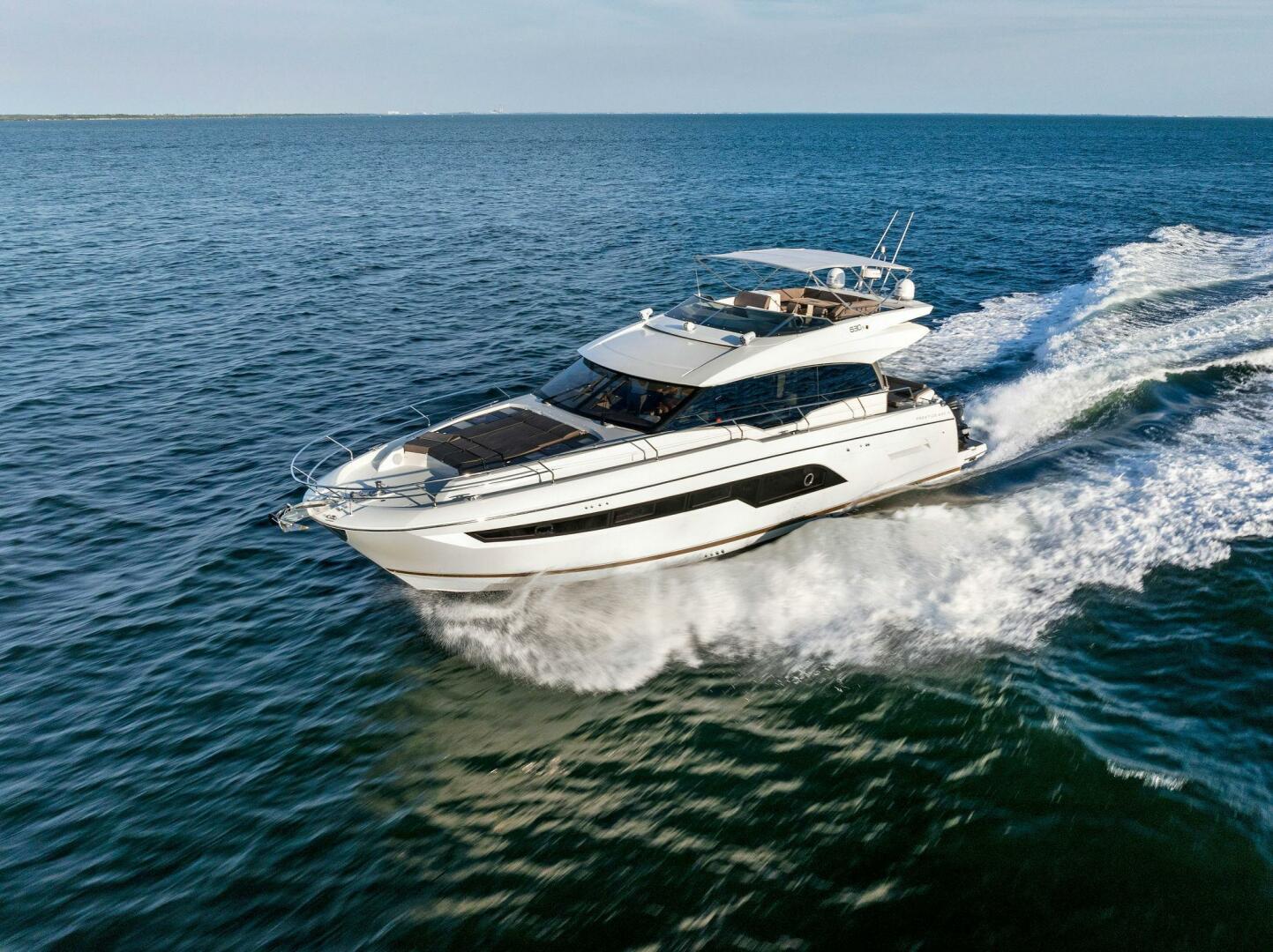 Slide: The Image of 2019 63 Prestige Flybridge - RT Time - Running Profile - 4200049