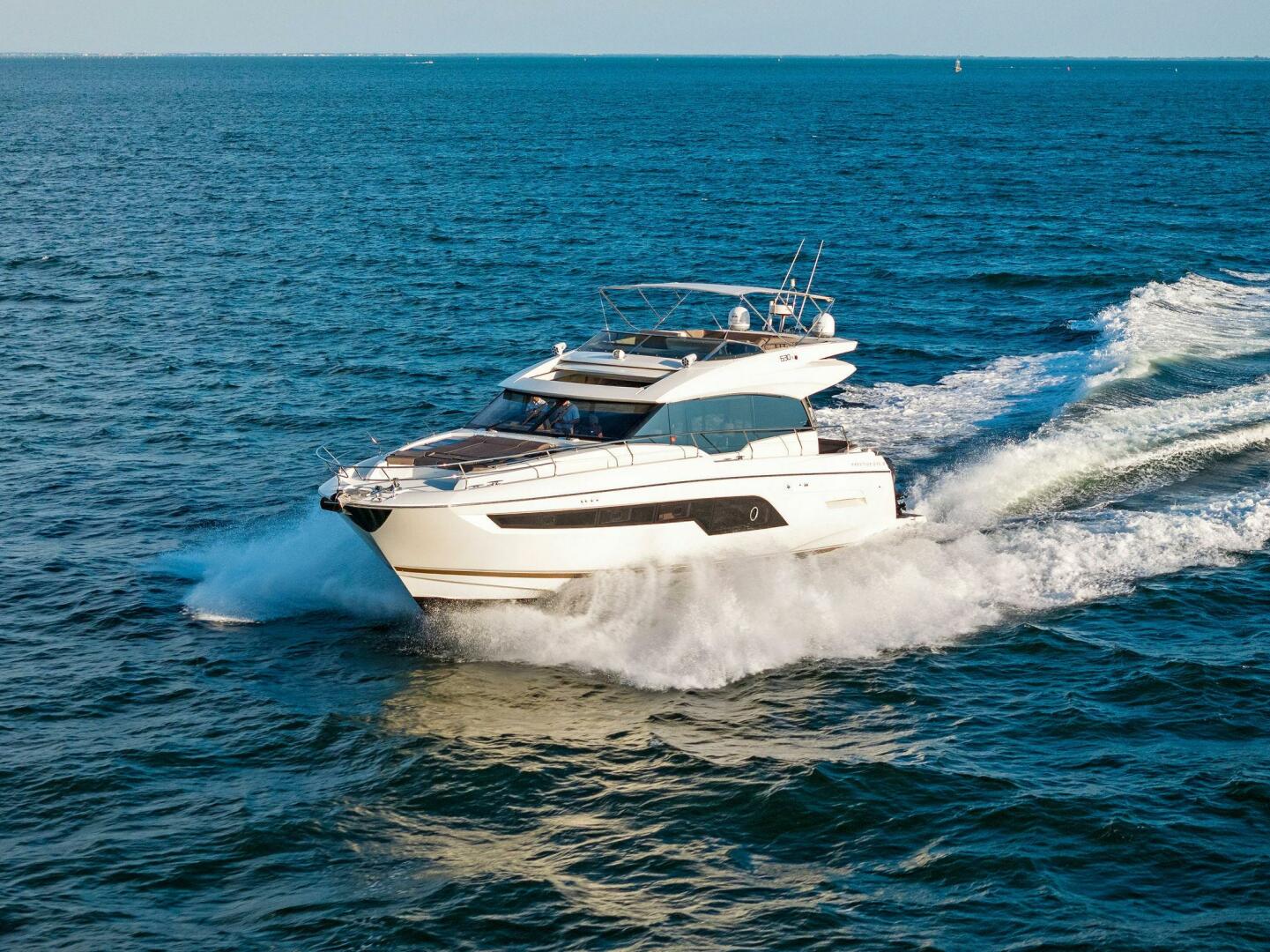 Slide: The Image of 2019 63 Prestige Flybridge - RT Time - Running Profile - 4200056