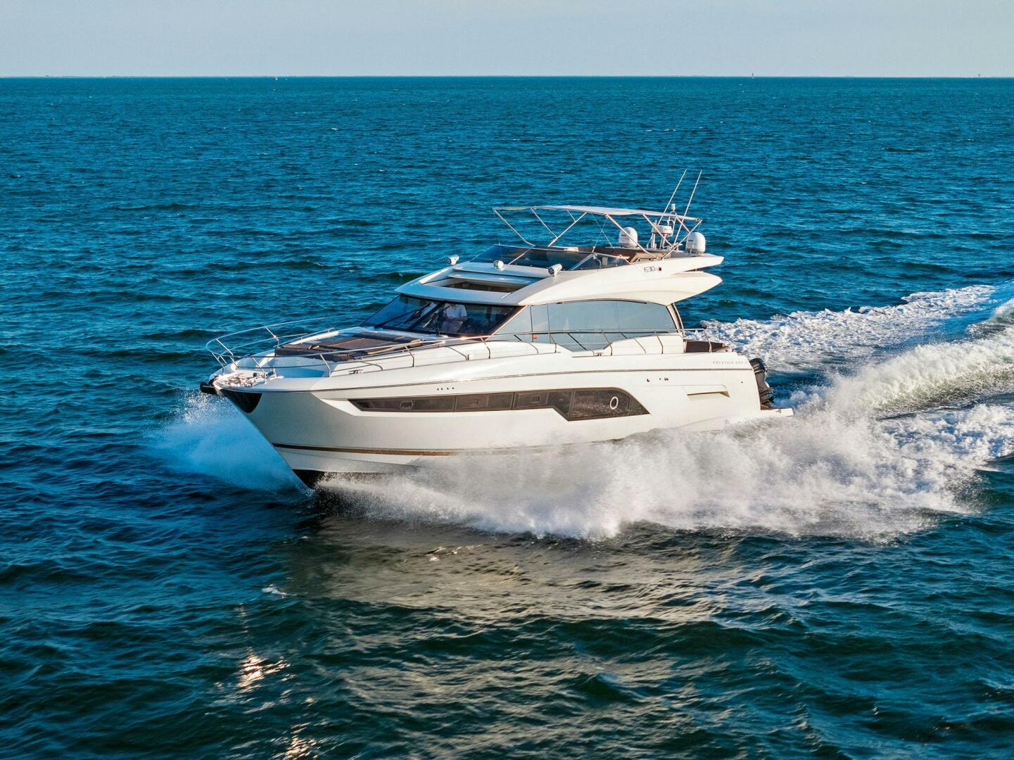 Slide: The Image of 2019 63 Prestige Flybridge - RT Time - Running Profile - 4200061