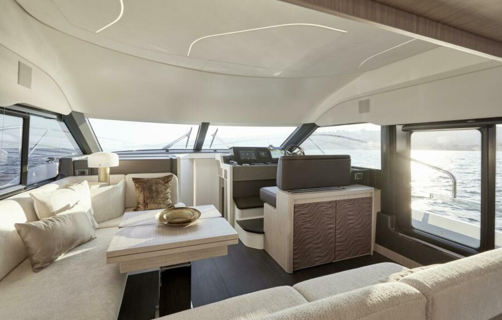 Slide: The Image of 2025 49 Prestige F4 Flybridge - Salon/Dinette Sistership - 4070786