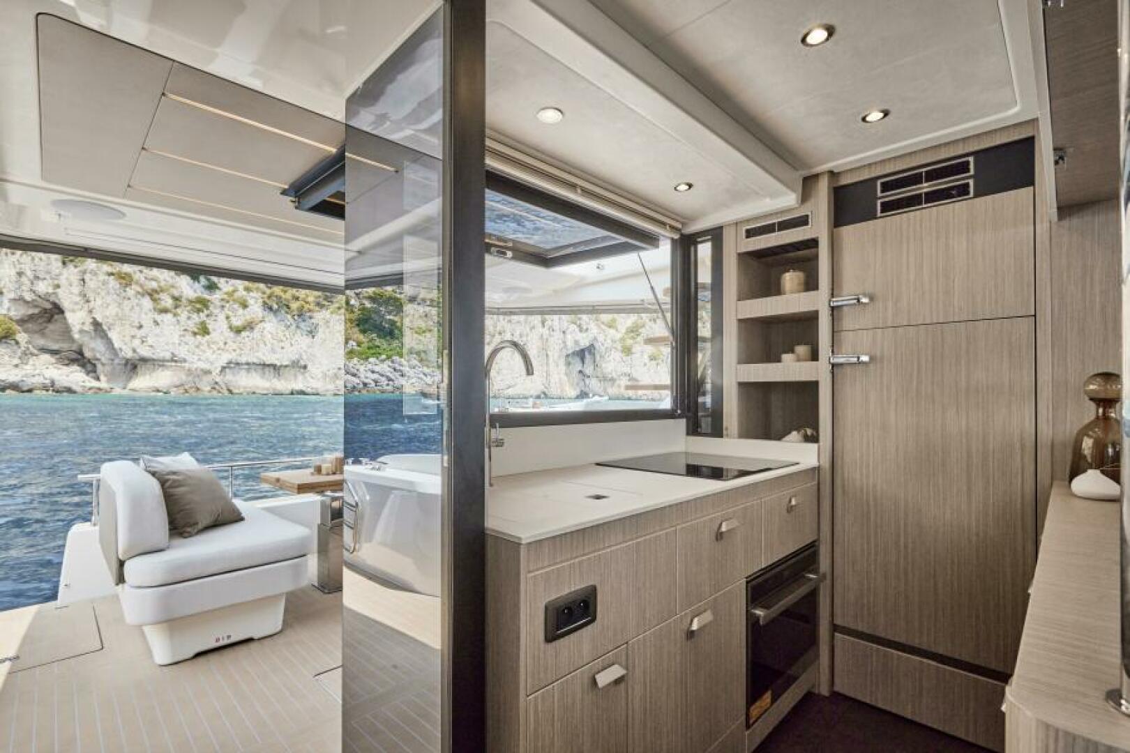 Slide: The Image of 2025 49 Prestige F4 Flybridge - Galley Sistership - 4070793