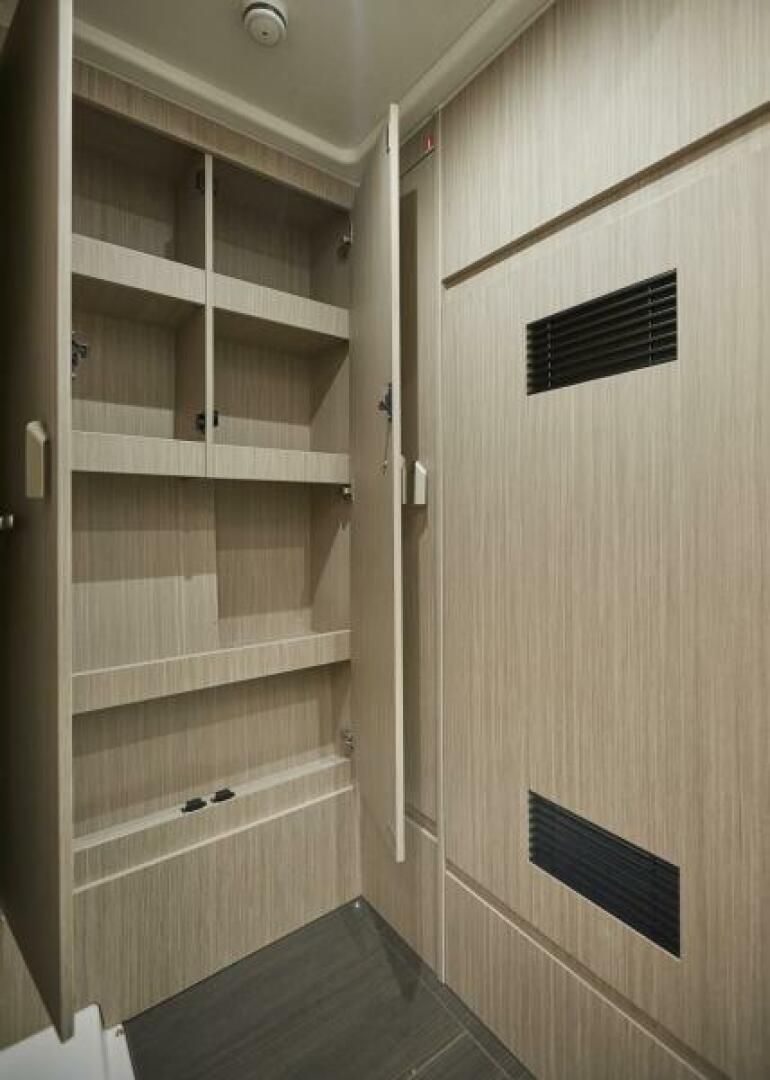 Slide: The Image of 2025 49 Prestige F4 Flybridge - Master Stateroom Hanging Locker Sistership - 4070799