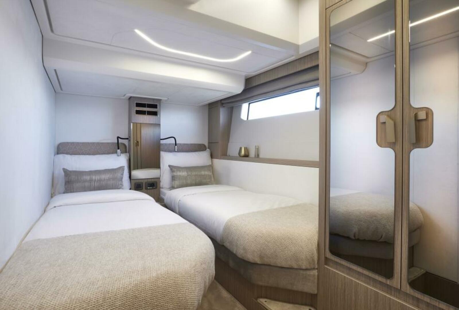 Slide: The Image of 2025 49 Prestige F4 Flybridge - Guest Stateroom Sistership - 4070803