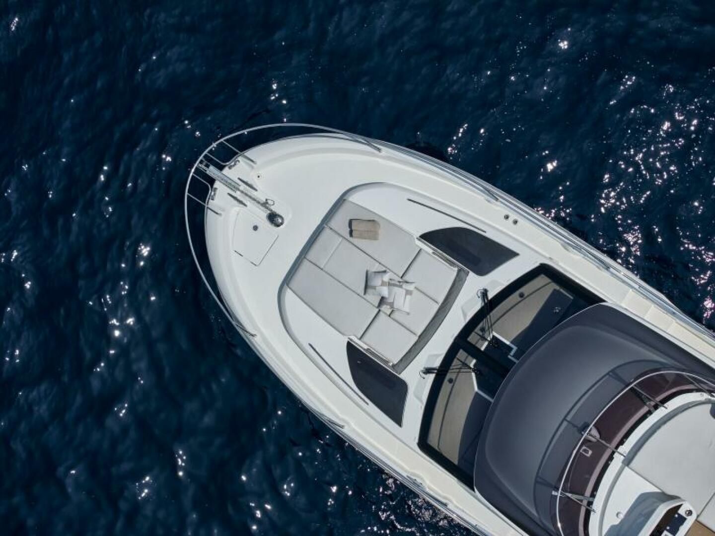 Slide: The Image of 2025 49 Prestige F4 Flybridge - Bow Overview Sistership - 4070813