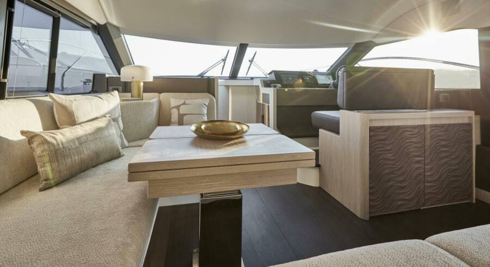 Slide: The Image of 2025 49 Prestige F4 Flybridge - Salon/Dinette Sistership - 4070787