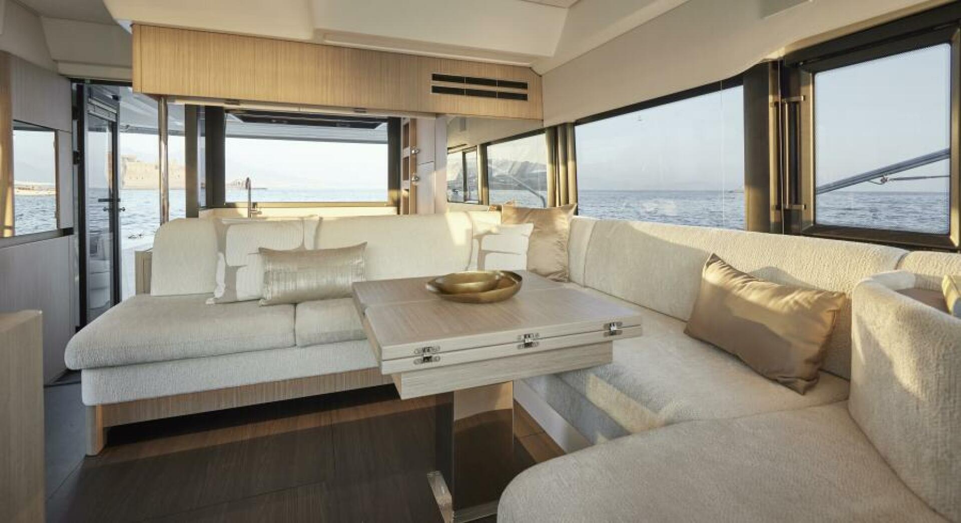 Slide: The Image of 2025 49 Prestige F4 Flybridge - Dinette Sistership - 4070790