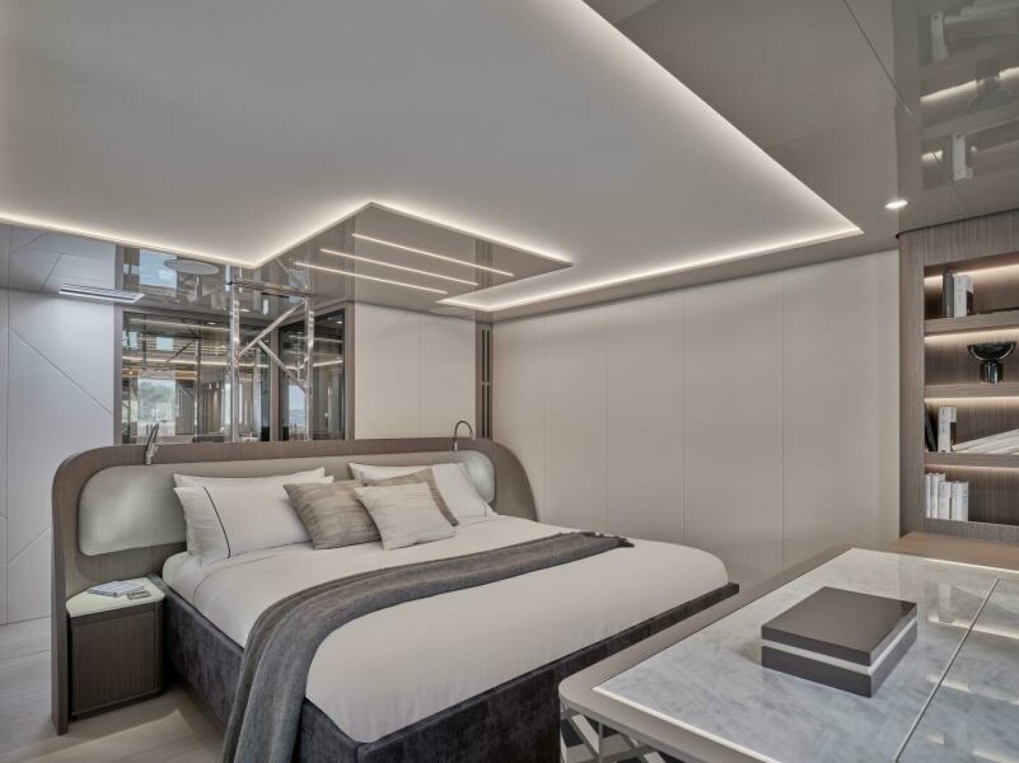 Slide: The Image of 2025 65 Prestige M8 Multi-Hull Power Catamaran - Manufacturer Master Stateroom - 4354565