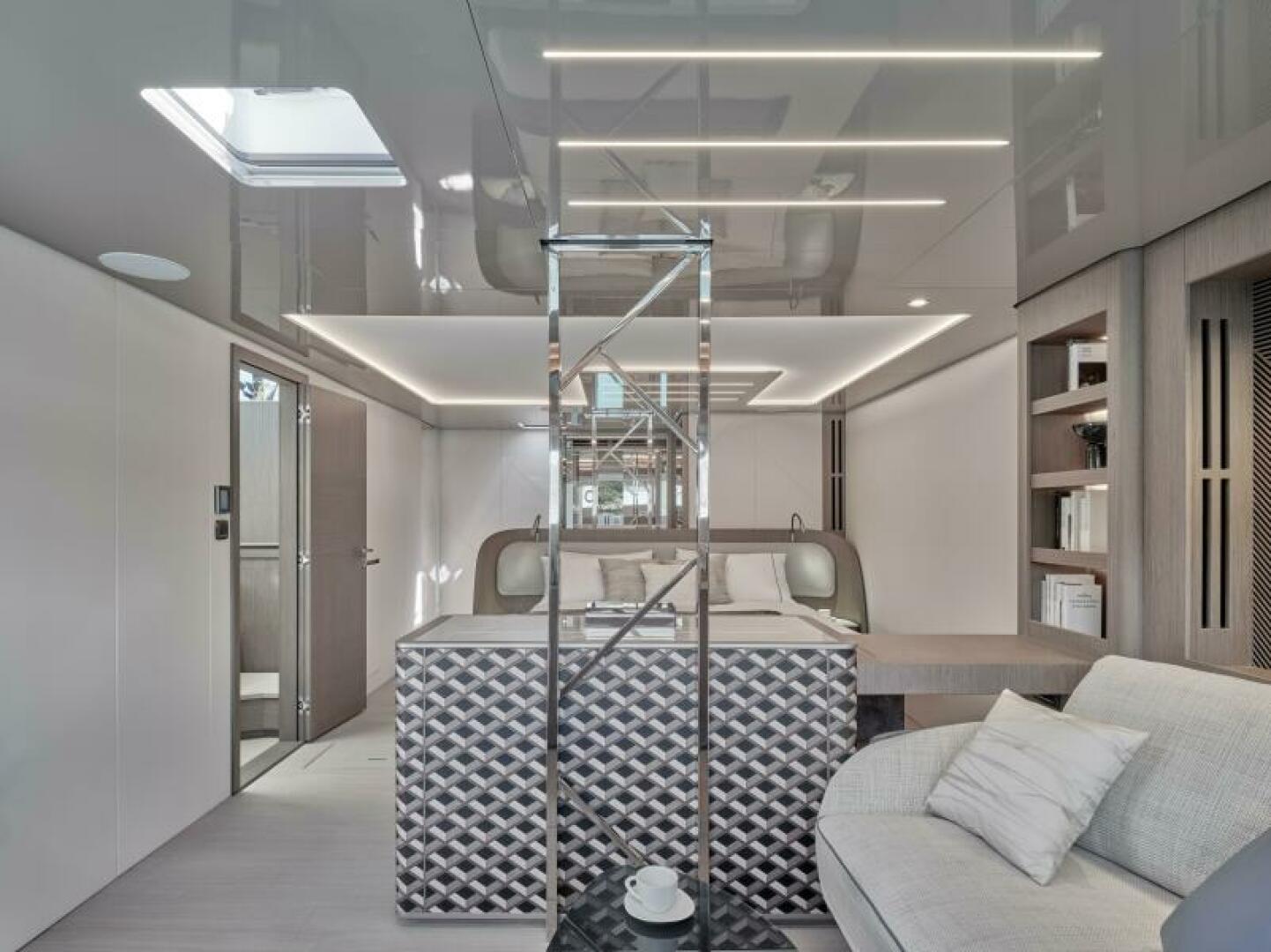 Slide: The Image of 2025 65 Prestige M8 Multi-Hull Power Catamaran - Manufacturer Master Stateroom - 4354570