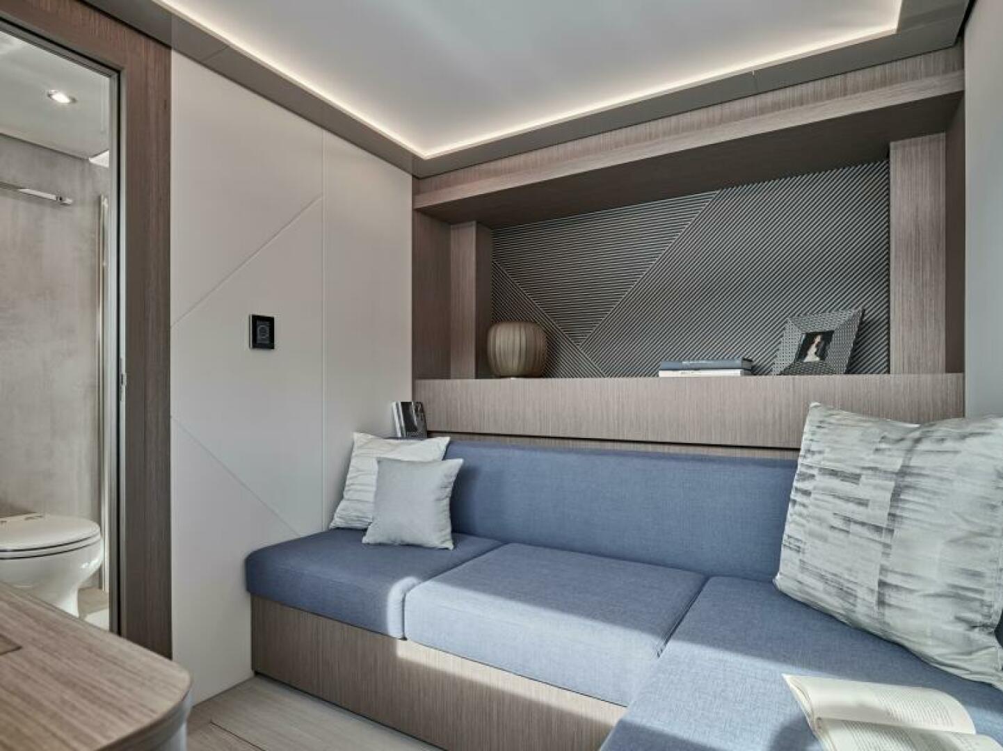 Slide: The Image of 2025 65 Prestige M8 Multi-Hull Power Catamaran - Manufacturer Super VIP Stateroom - Portside - 4354577