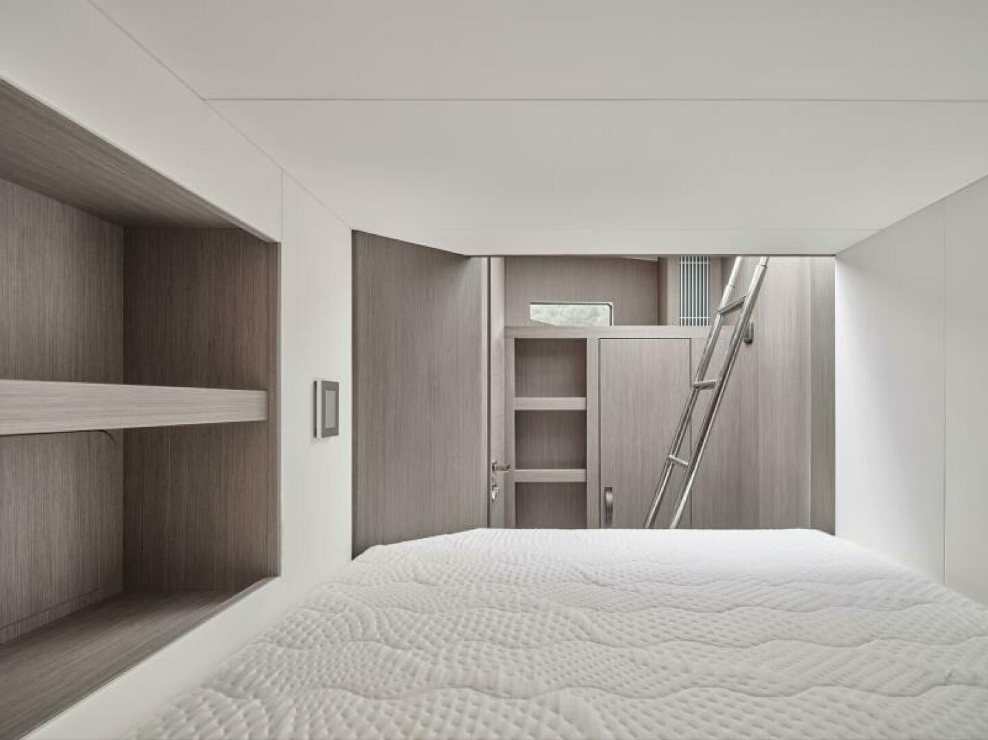 Slide: The Image of 2025 65 Prestige M8 Multi-Hull Power Catamaran - Manufacturer Crew Stateroom - 4354582
