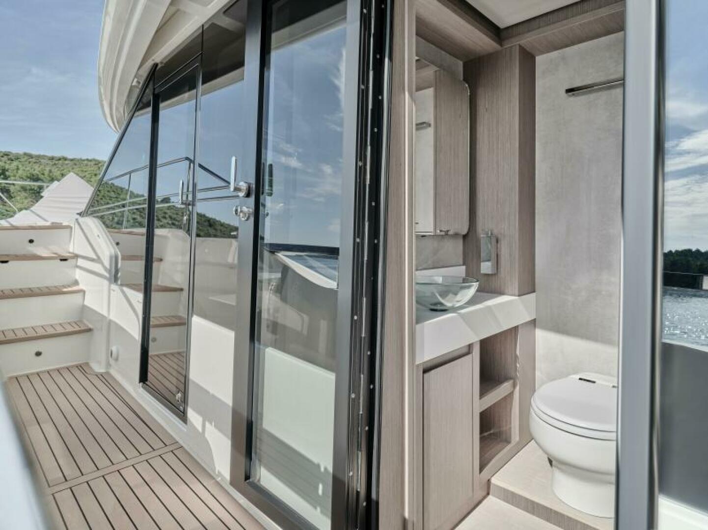 Slide: The Image of 2025 65 Prestige M8 Multi-Hull Power Catamaran - Manufacturer Day Head - 4354587