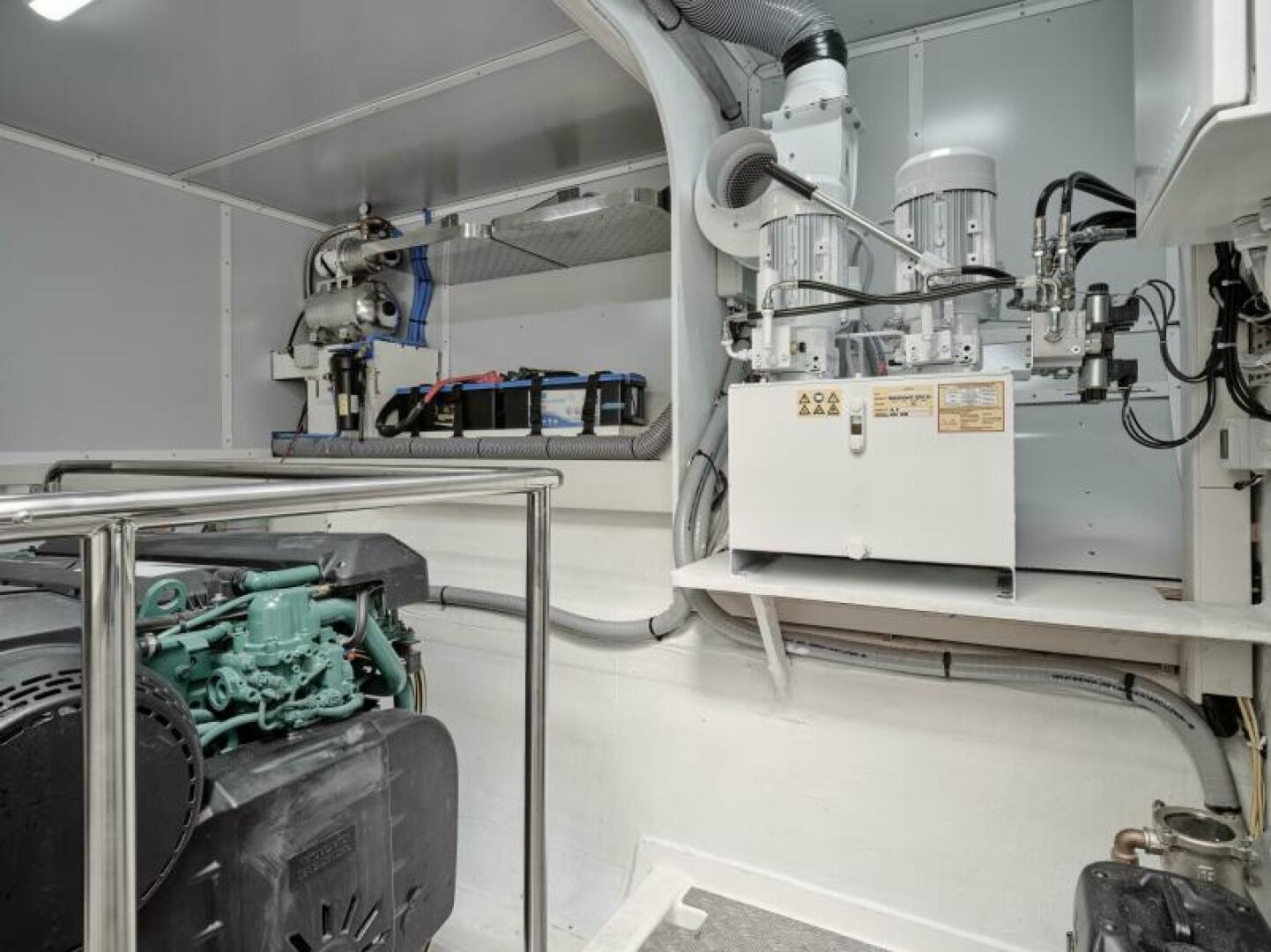 Slide: The Image of 2025 65 Prestige M8 Multi-Hull Power Catamaran - Manufacturer Engine Room - 4354611