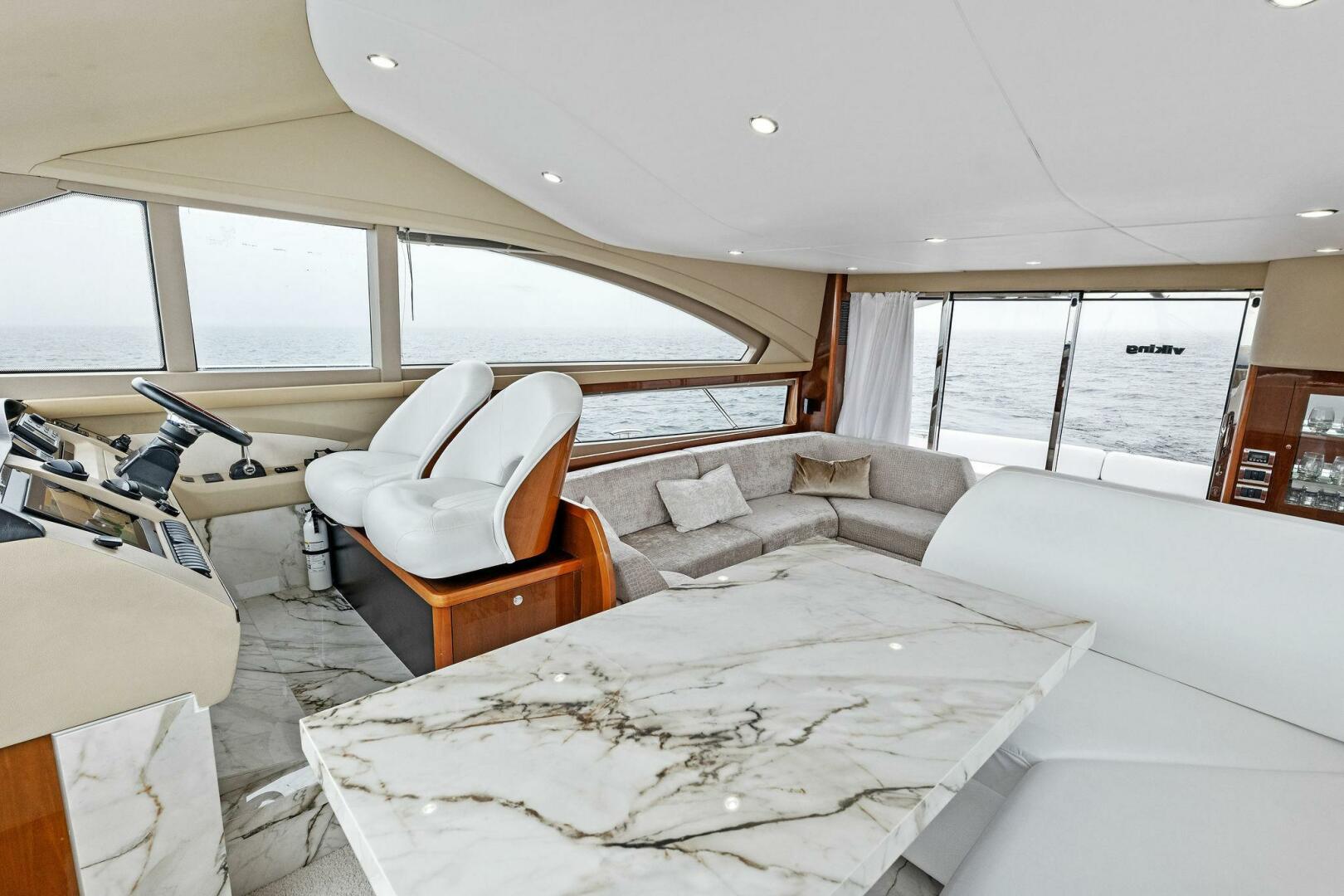 Slide: The Image of 2009 Princess 54 Flybridge- ADIOS IV- Salon - 5036677
