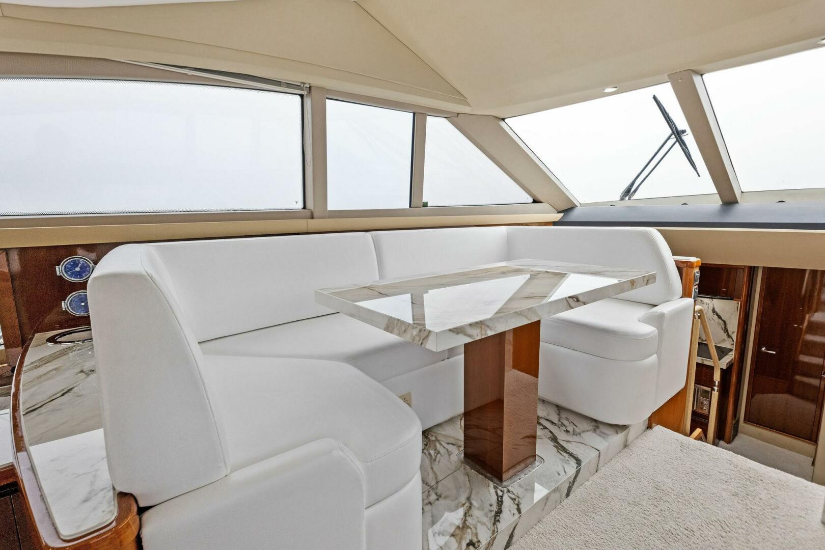 Slide: The Image of 2009 Princess 54 Flybridge- ADIOS IV- Dinette - 5036693