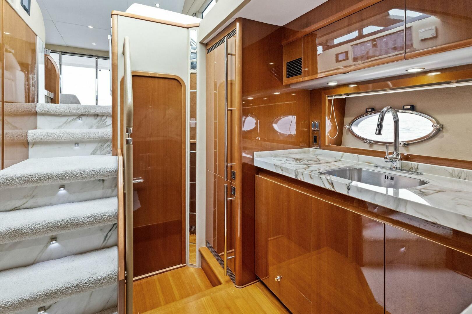 Slide: The Image of 2009 Princess 54 Flybridge- ADIOS IV- Galley - 5036631