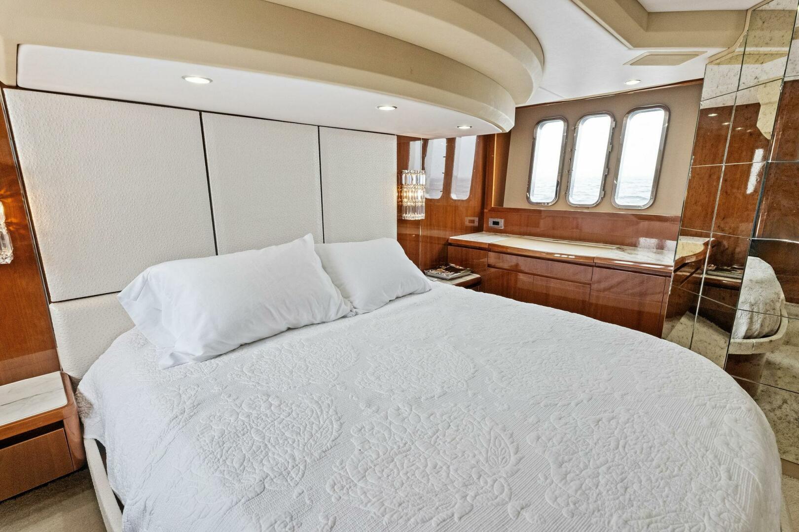 Slide: The Image of 2009 Princess 54 Flybridge- ADIOS IV- Master Suite - 5036624
