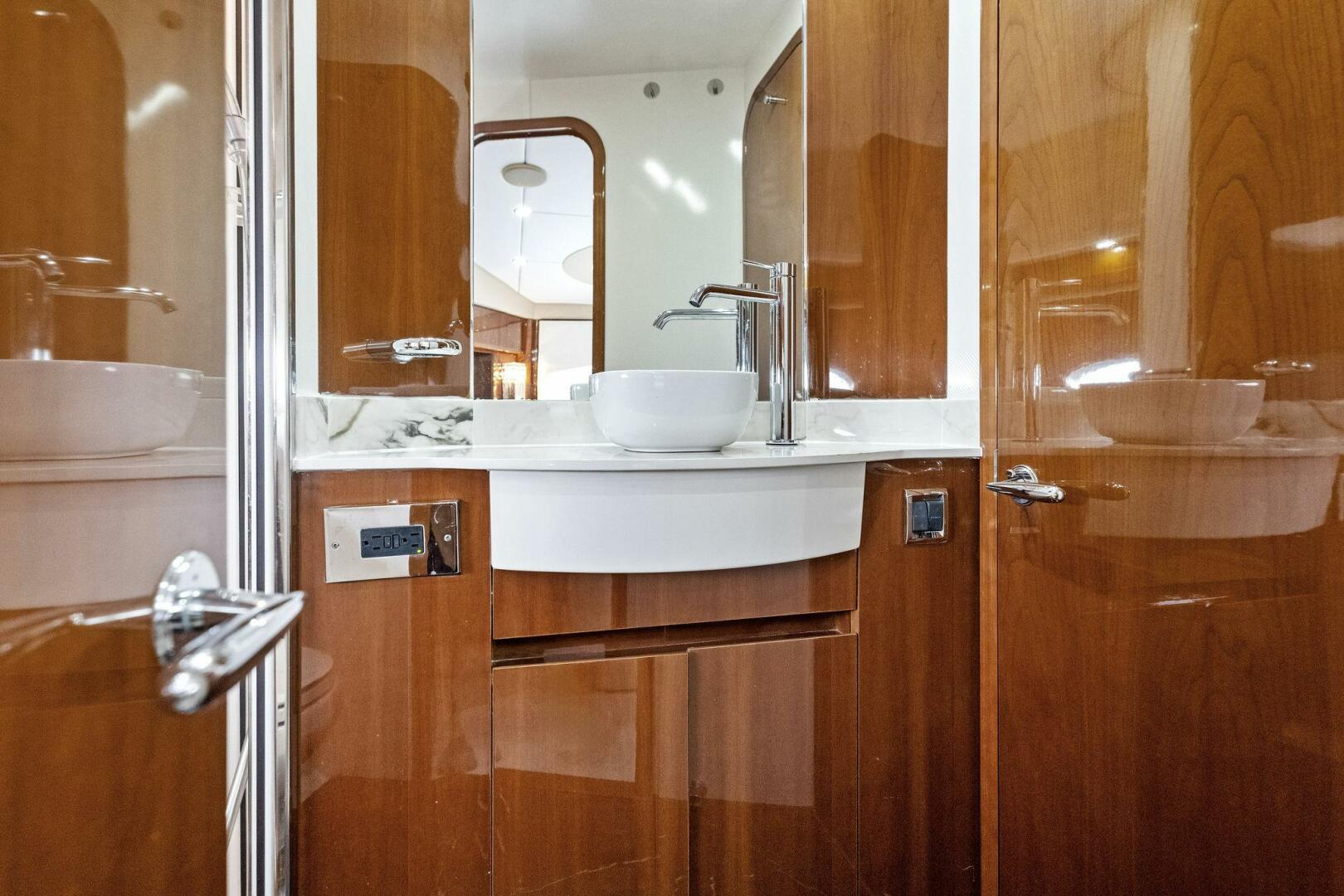 Slide: The Image of 2009 Princess 54 Flybridge- ADIOS IV- Guest Head - 5036603