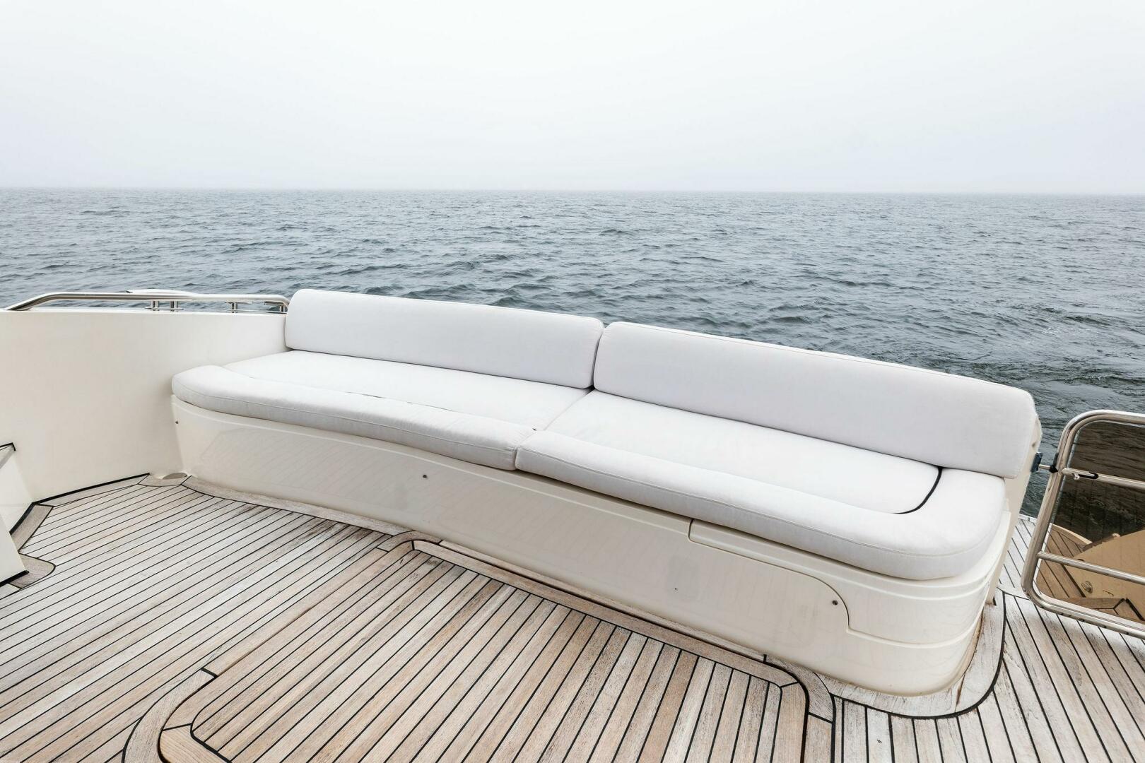 Slide: The Image of 2009 Princess 54 Flybridge- ADIOS IV- Aft Deck - 5036709