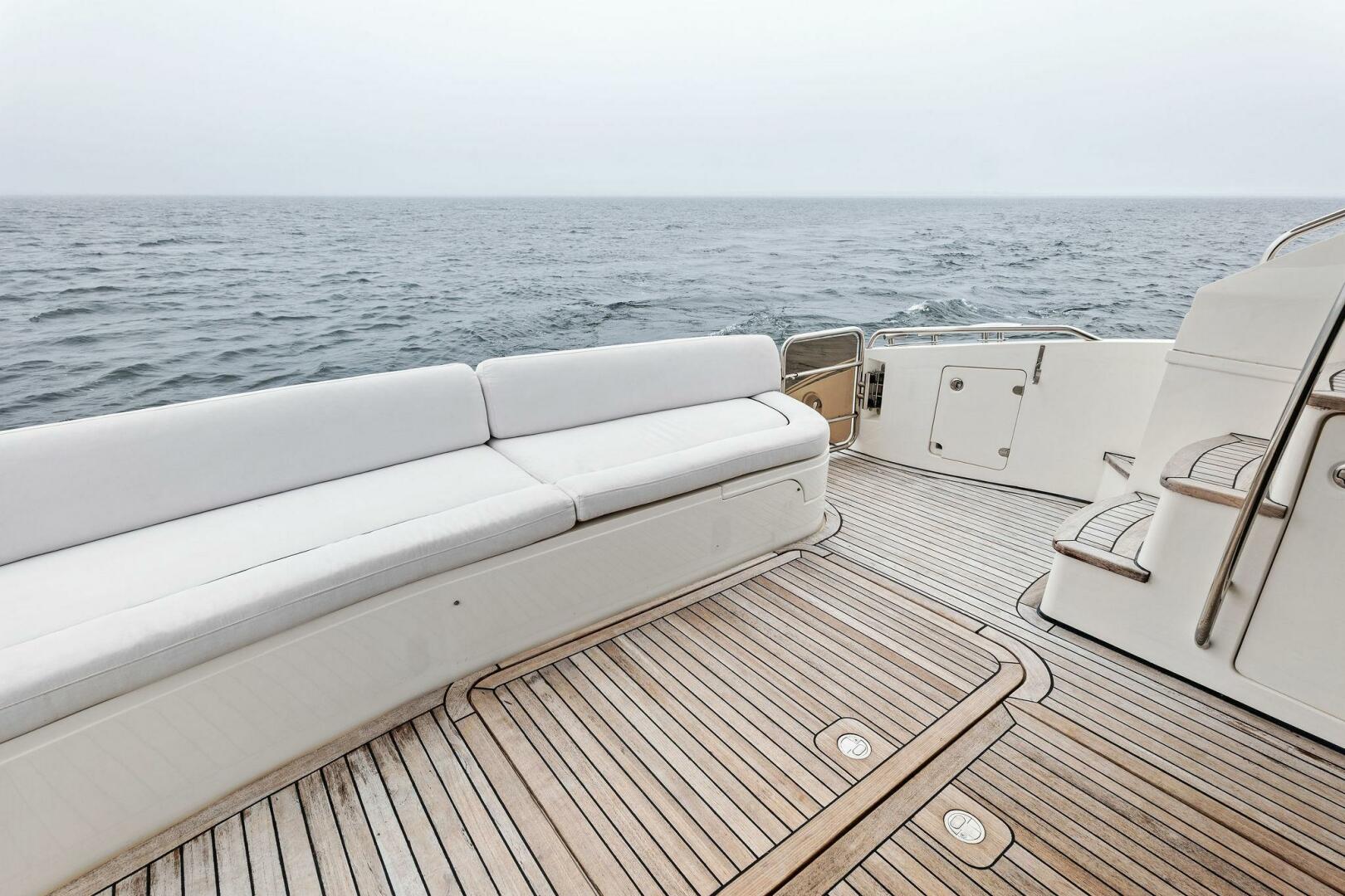 Slide: The Image of 2009 Princess 54 Flybridge- ADIOS IV- Aft Deck - 5036711