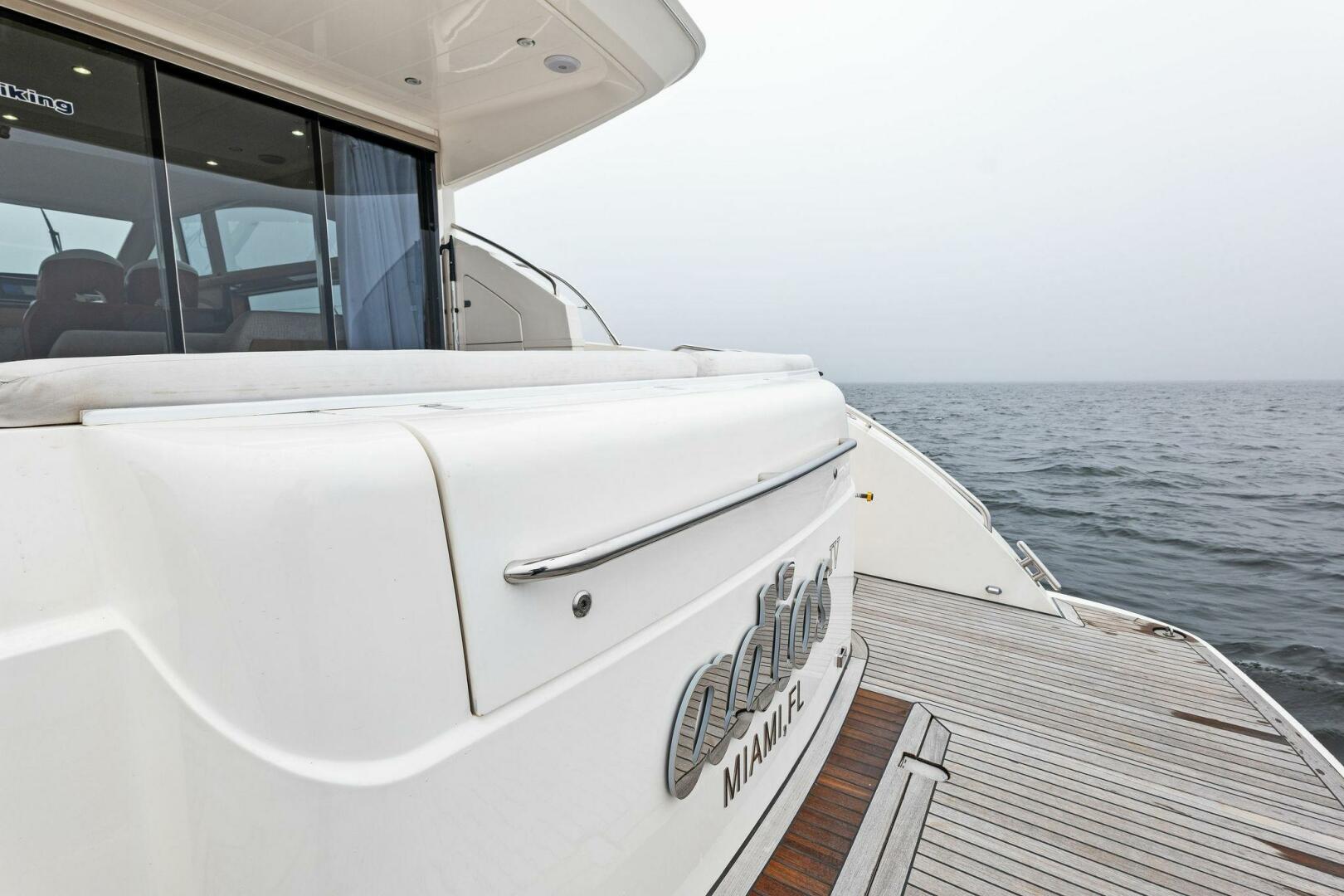 Slide: The Image of 2009 Princess 54 Flybridge- ADIOS IV- Transom - 5036723