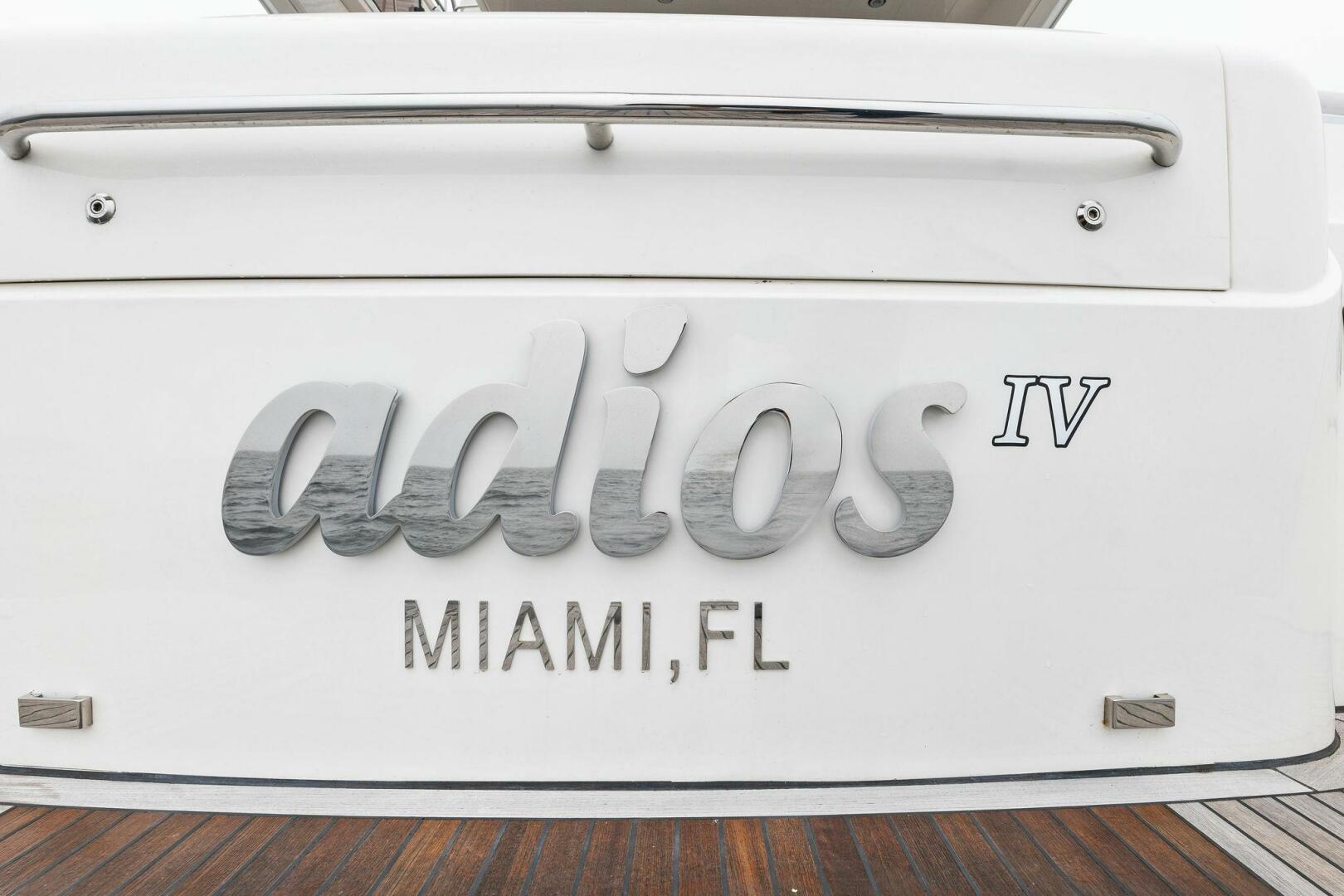 Slide: The Image of 2009 Princess 54 Flybridge- ADIOS IV- Transom - 5036727