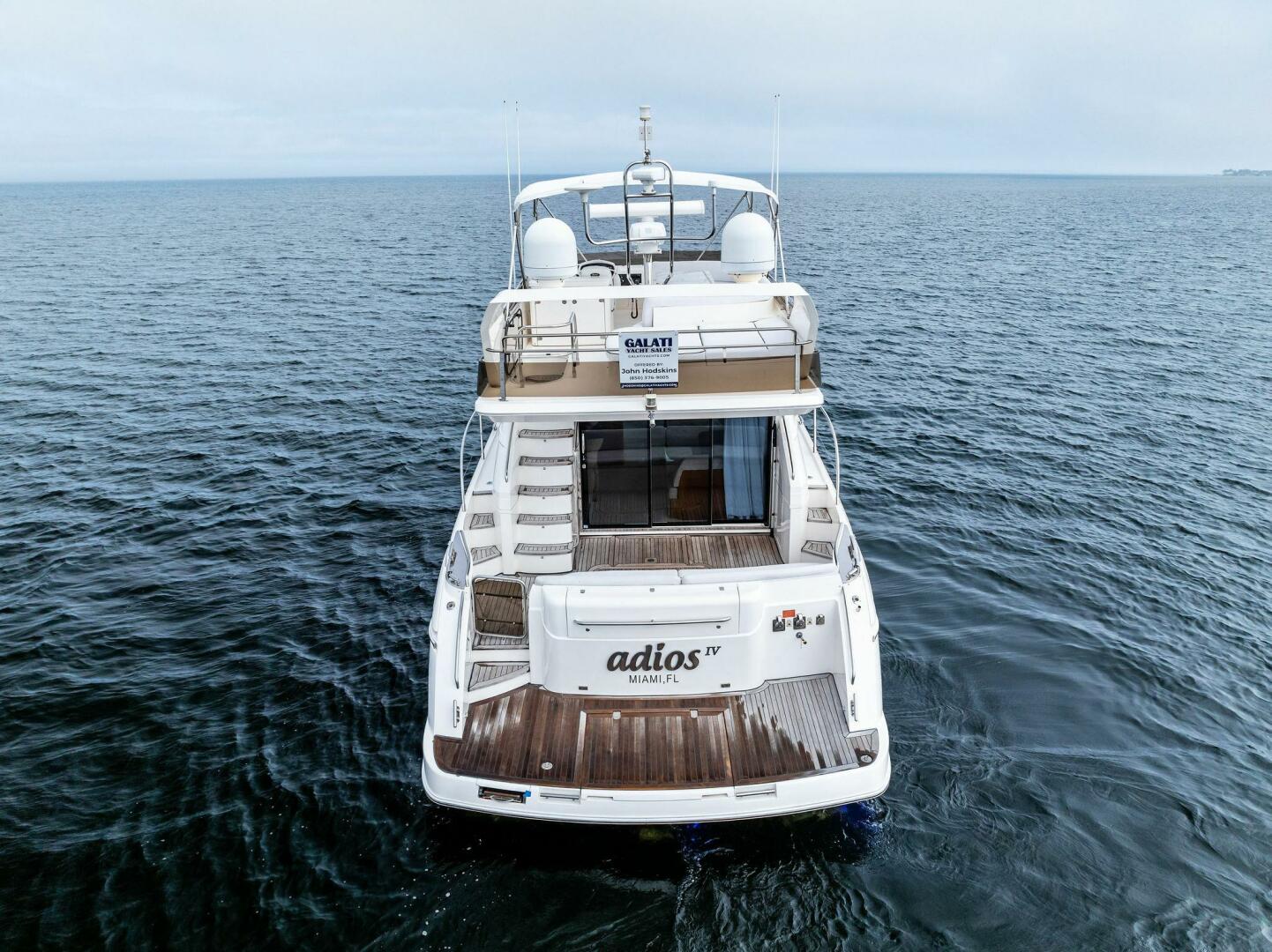 Slide: The Image of 2009 Princess 54 Flybridge- ADIOS IV- Transom - 5036588