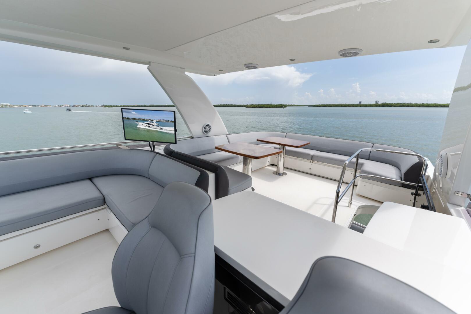 Slide: The Image of 2015 60 Princess Flybridge Plane 2 Sea Upper Helm (3) - 3839809