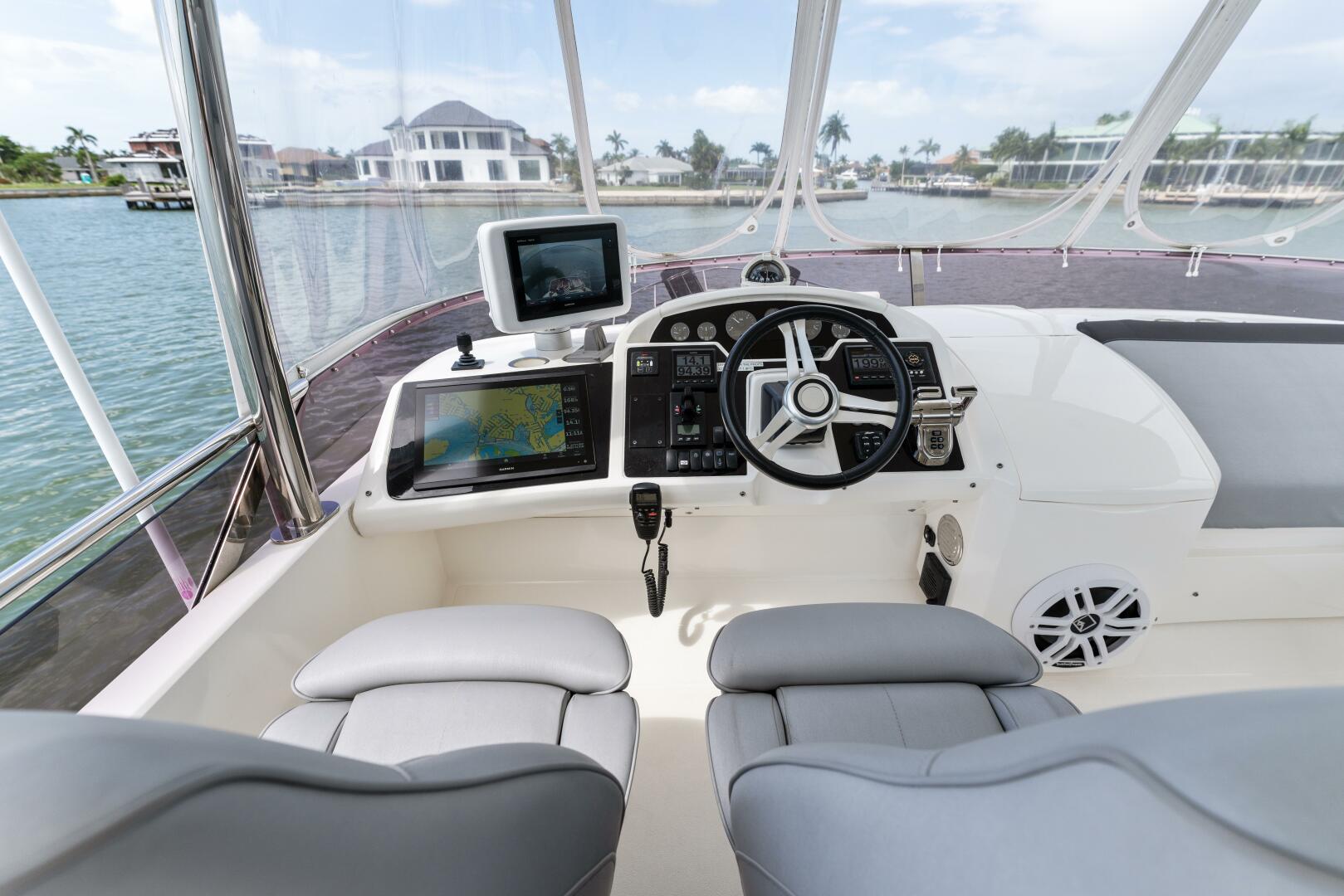 Slide: The Image of 2015 60 Princess Flybridge Plane 2 Sea Upper Helm (5) - 3839811
