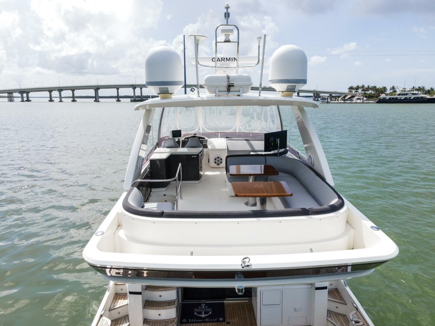Slide: The Image of 2015 60 Princess Flybridge Plane 2 Sea Upper Helm - 3839814