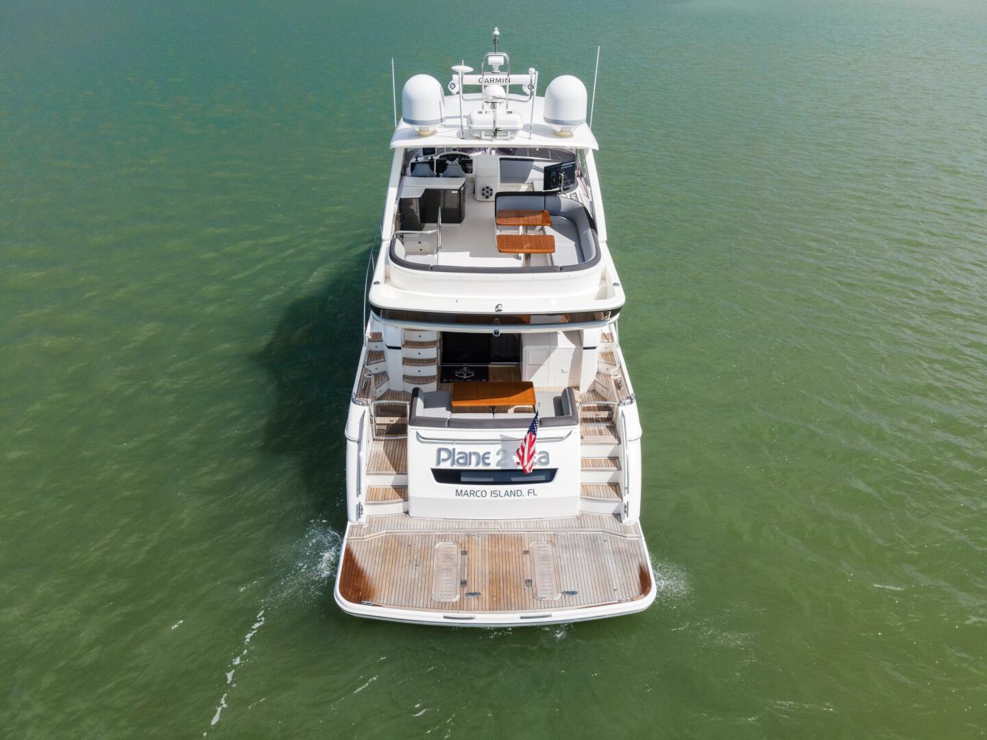 Slide: The Image of 2015 60 Princess Flybridge Plane 2 Sea Stern - 3839807