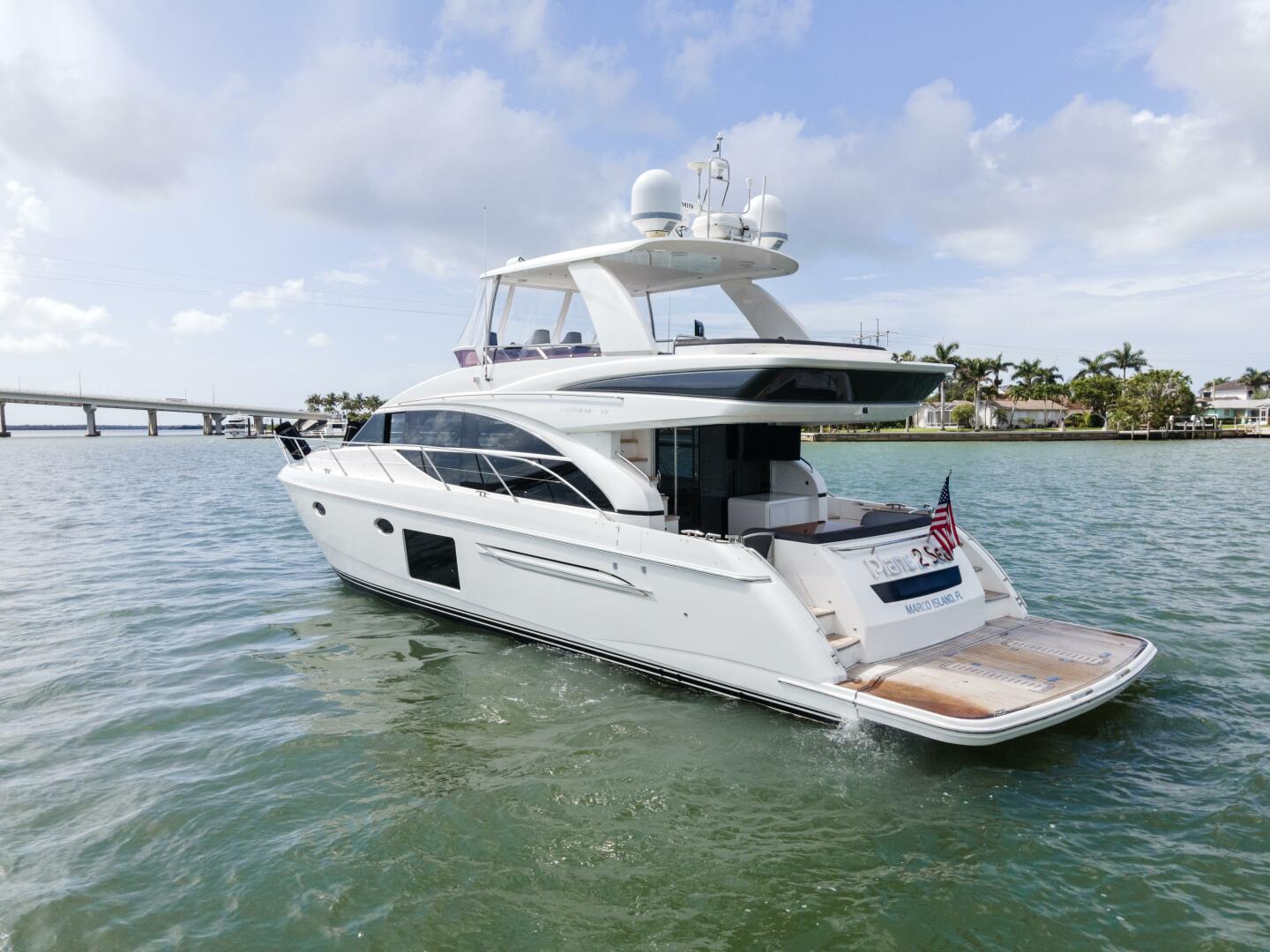 Slide: The Image of 2015 60 Princess Flybridge Plane 2 Sea Stern (2) - 3839806