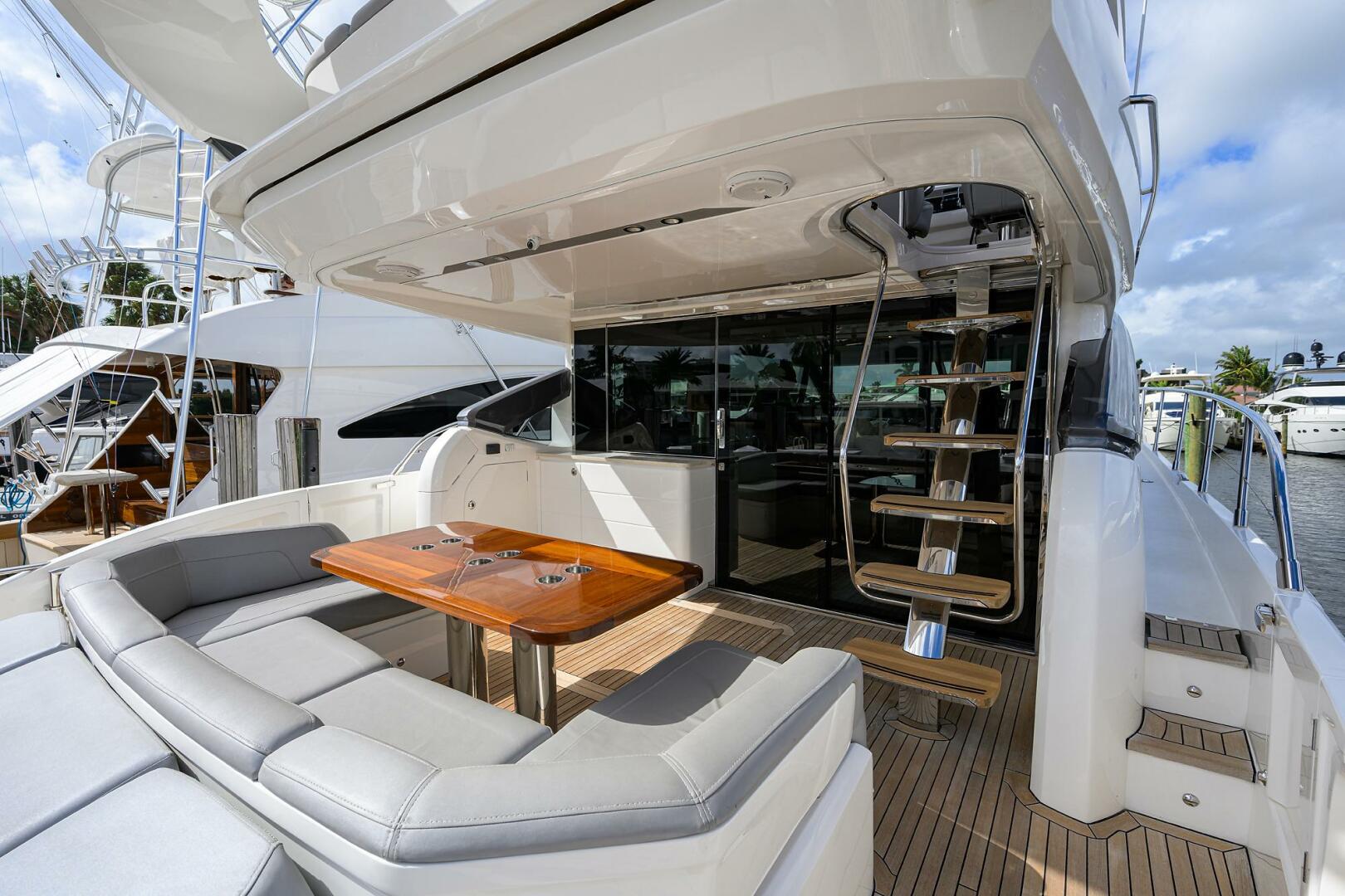 Slide: The Image of Princess 65 Gallant Lady - Aft Deck 2018 Princess 65 Gallant Lady - 4874972