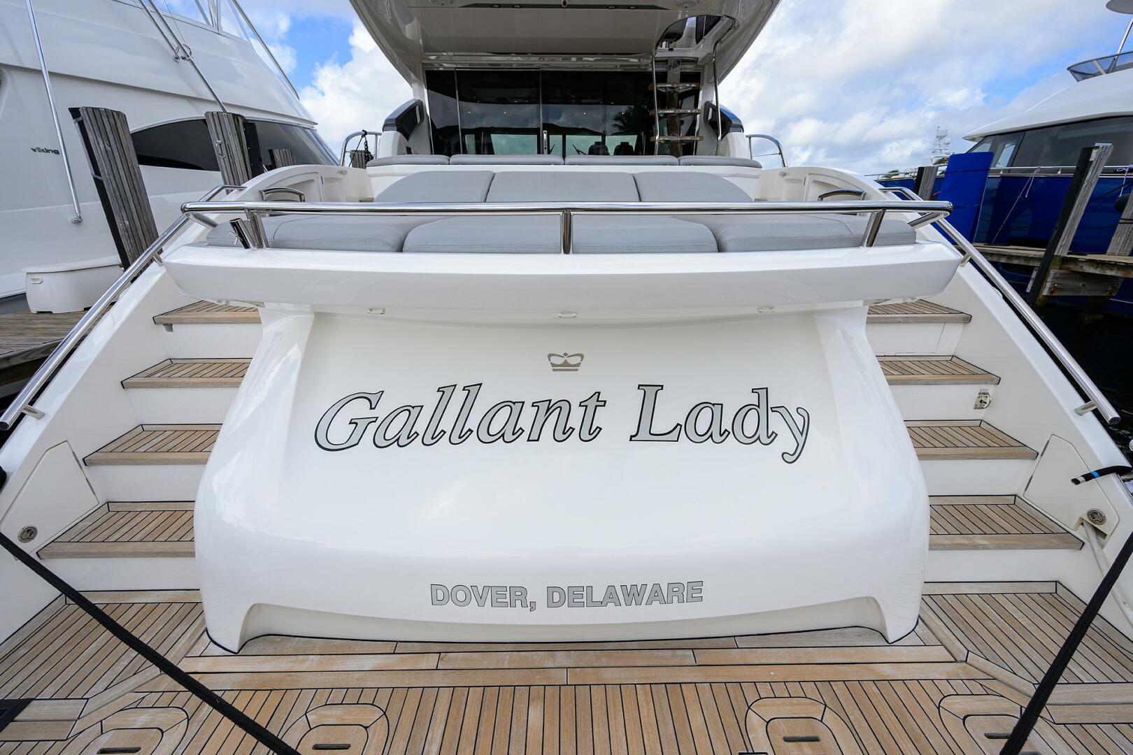 Slide: The Image of Princess 65 Gallant Lady - Swim Platform 2018 Princess 65 Gallant Lady - 4874988
