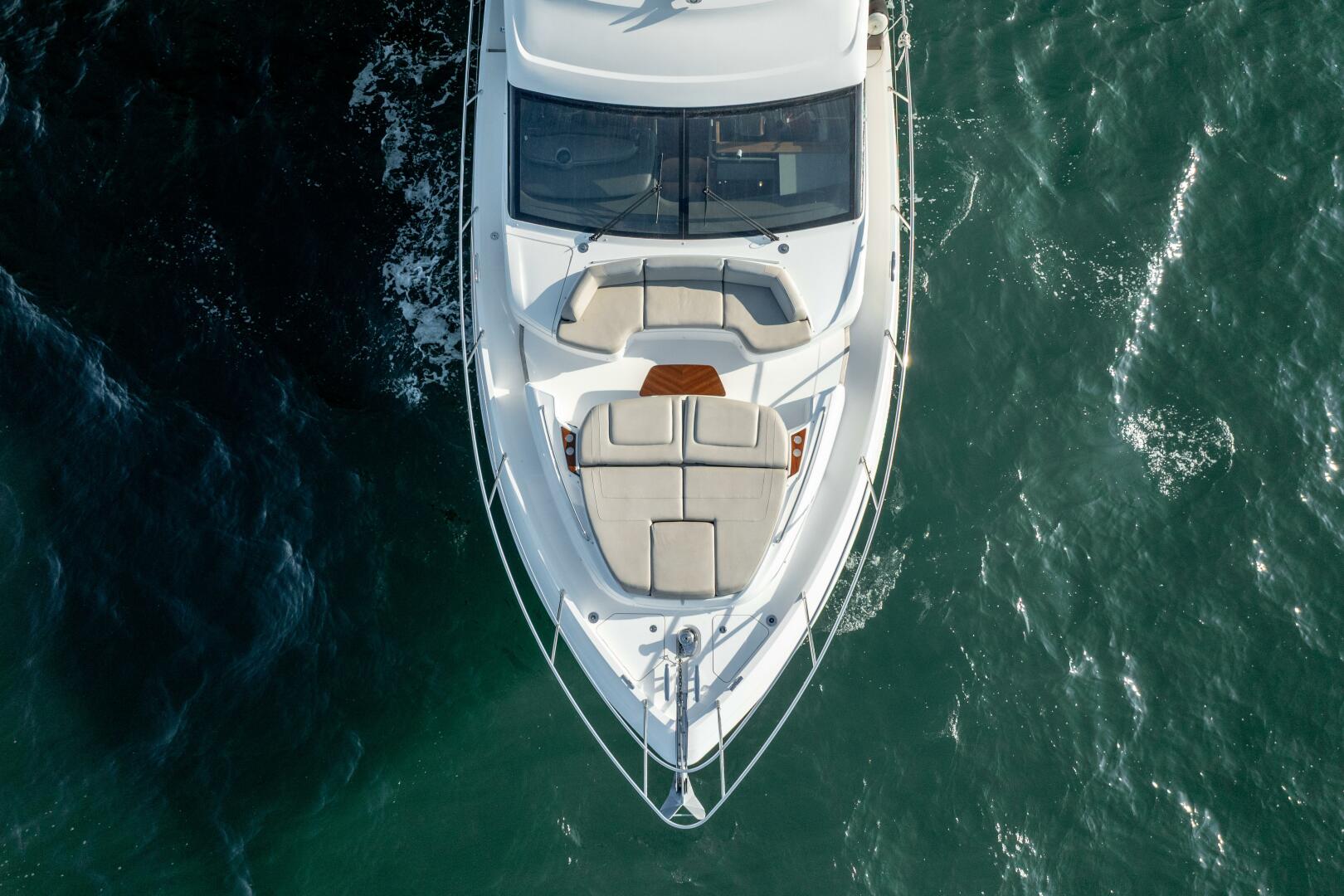 Slide: The Image of Princess F62 Stumped- Aerial View Bow/Sunpad 2020 Princess Flybridge Stumped - 5567383