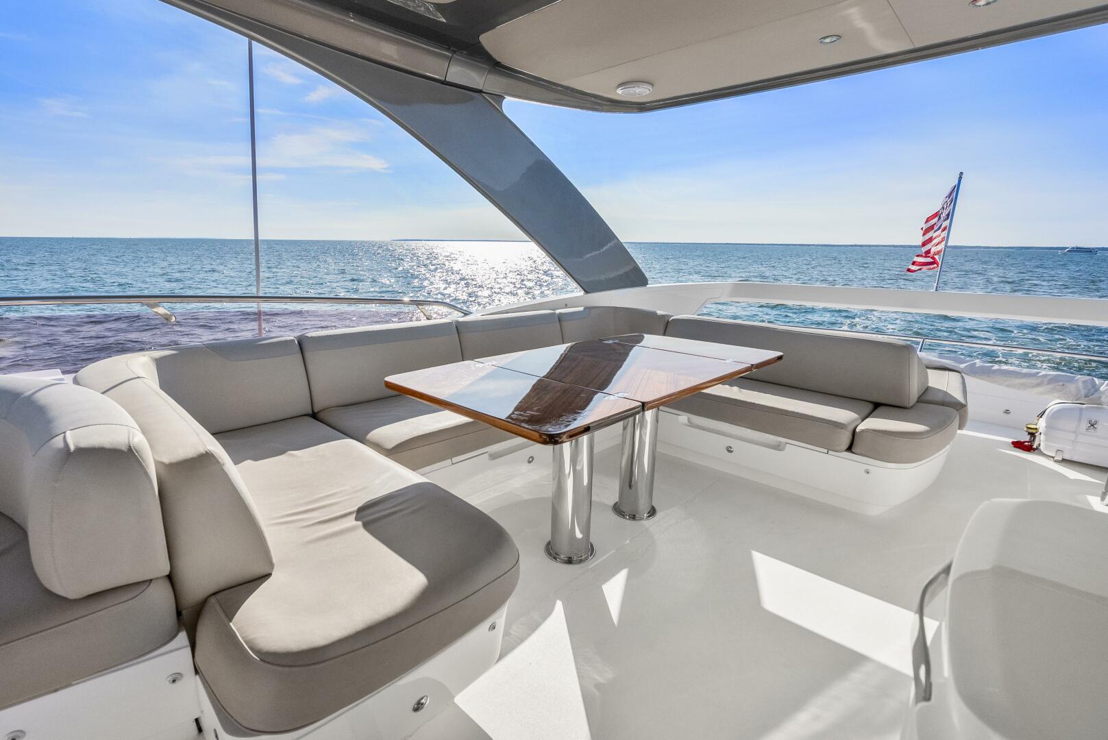 Slide: The Image of Princess F62 Stumped- Dinette 2020 Princess Flybridge Stumped - 5567443