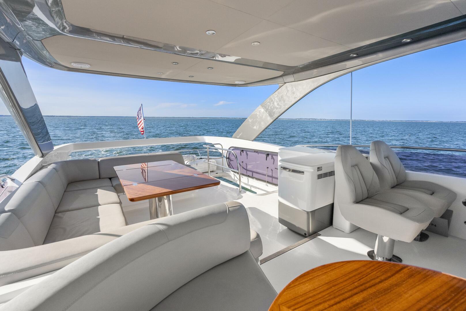 Slide: The Image of Princess F62 Stumped-Princess F62 Stumped- Flybridge Dinette 2020 Princess Flybridge Stumped - 5567445