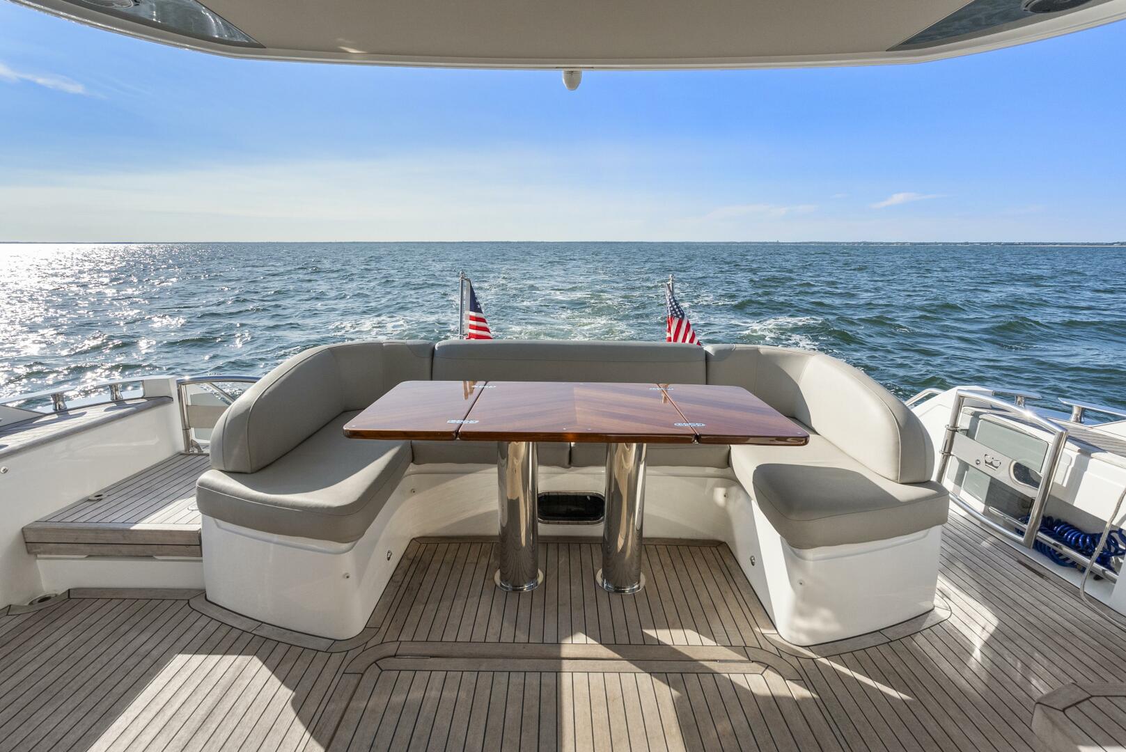 Slide: The Image of Princess F62 Stumped- Aft Dinette 2020 Princess Flybridge Stumped - 5567452