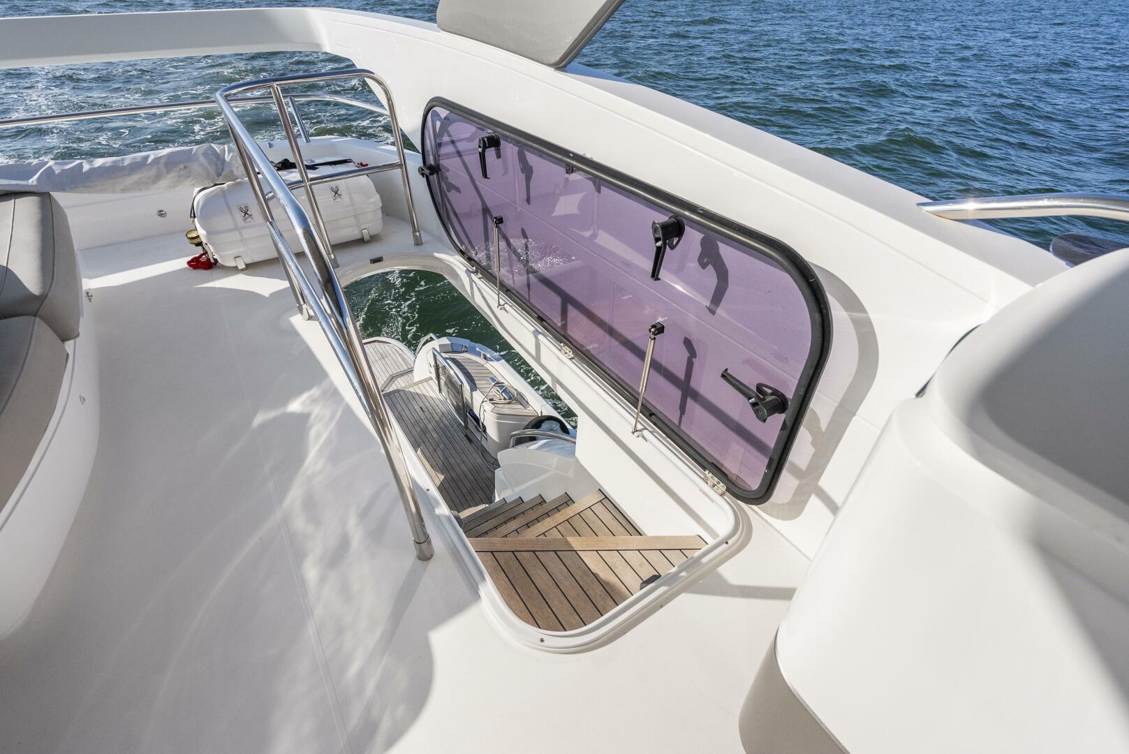 Slide: The Image of Princess F62 Stumped- Companionway 2020 Princess Flybridge Stumped - 5567448