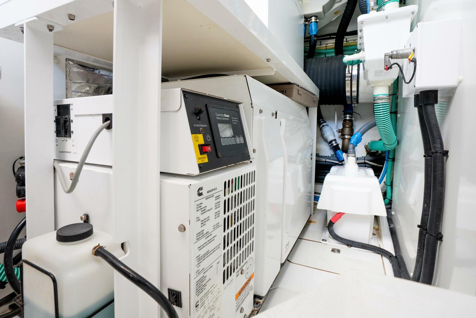 Slide: The Image of Princess F62 Stumped- Engine Room 2020 Princess Flybridge Stumped - 5567494