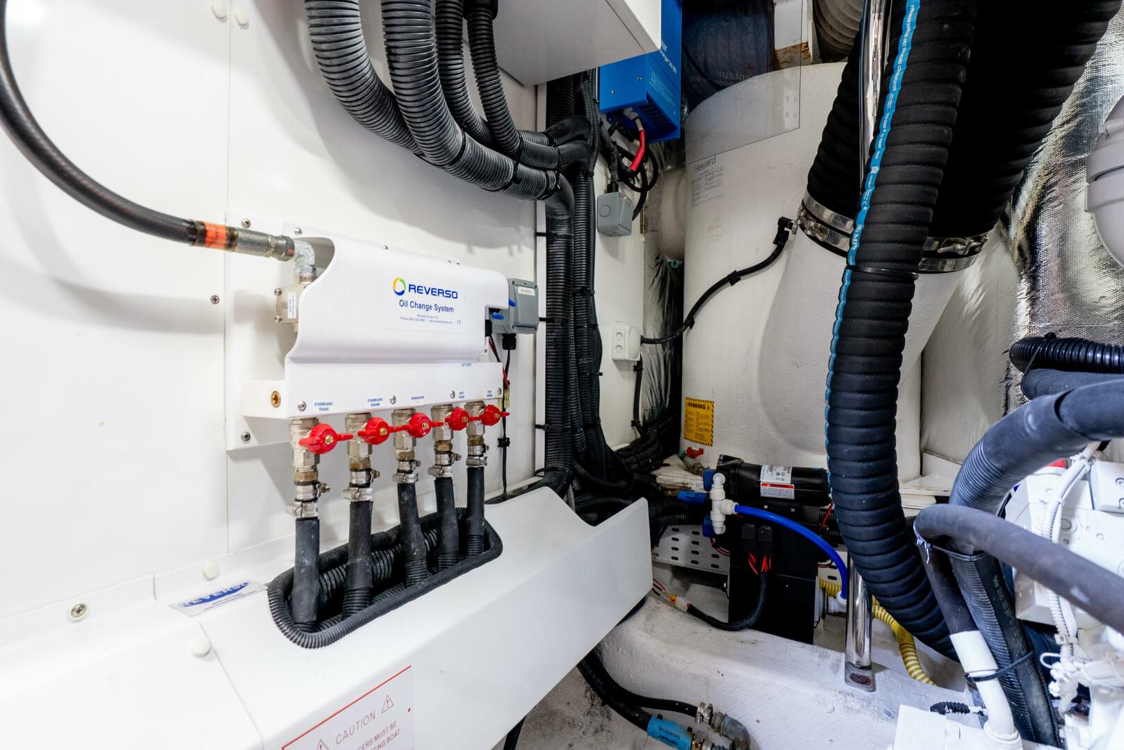 Slide: The Image of Princess F62 Stumped- Engine Room 2020 Princess Flybridge Stumped - 5567508