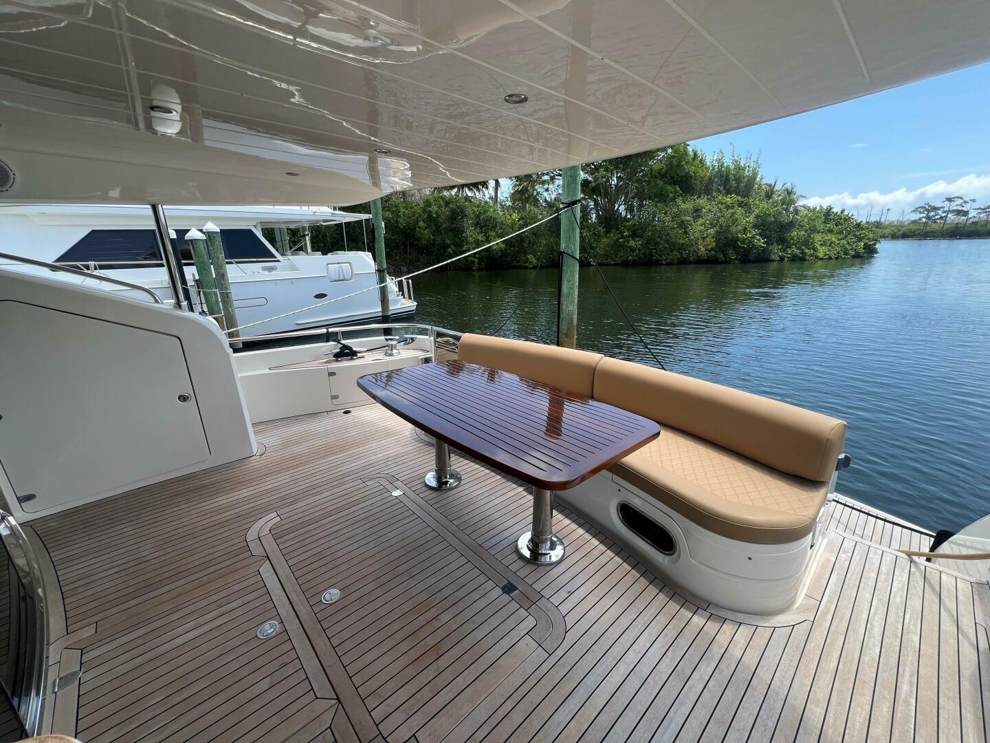 Slide: The Image of Princess 67 Flybridge -Aft Deck 2006 67 Princess Flybridge  - 5347771