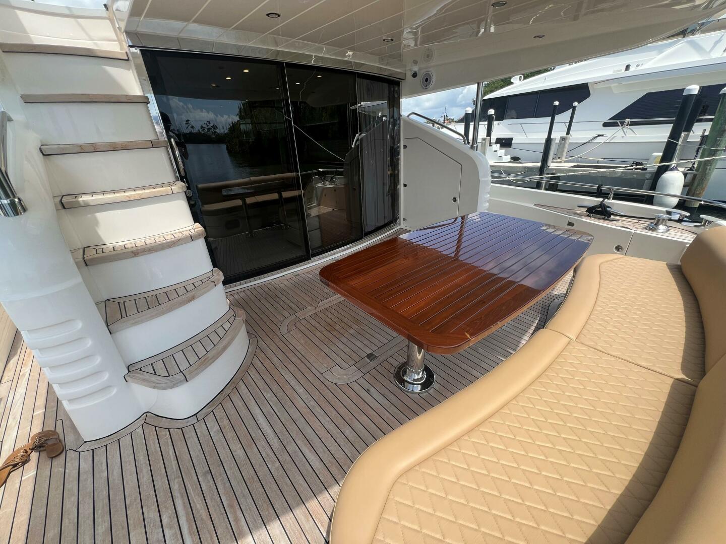 Slide: The Image of Princess 67 Flybridge -Aft Deck 2006 67 Princess Flybridge  - 5347772