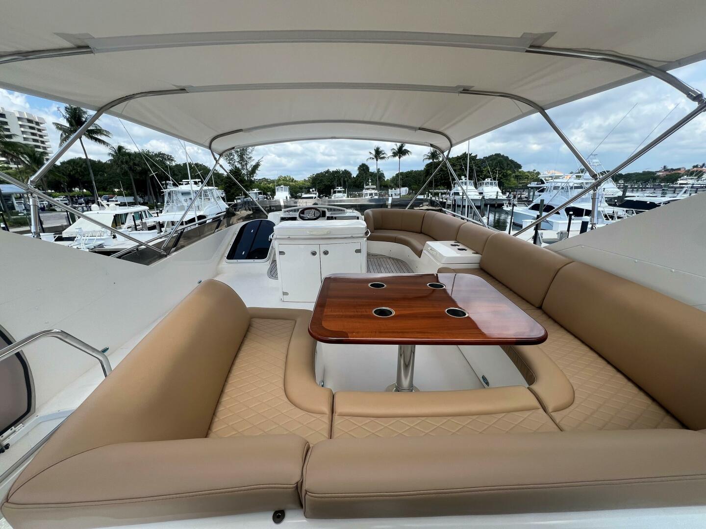 Slide: The Image of Princess 67 Flybridge -Upper Helm 2006 67 Princess Flybridge - 5347778