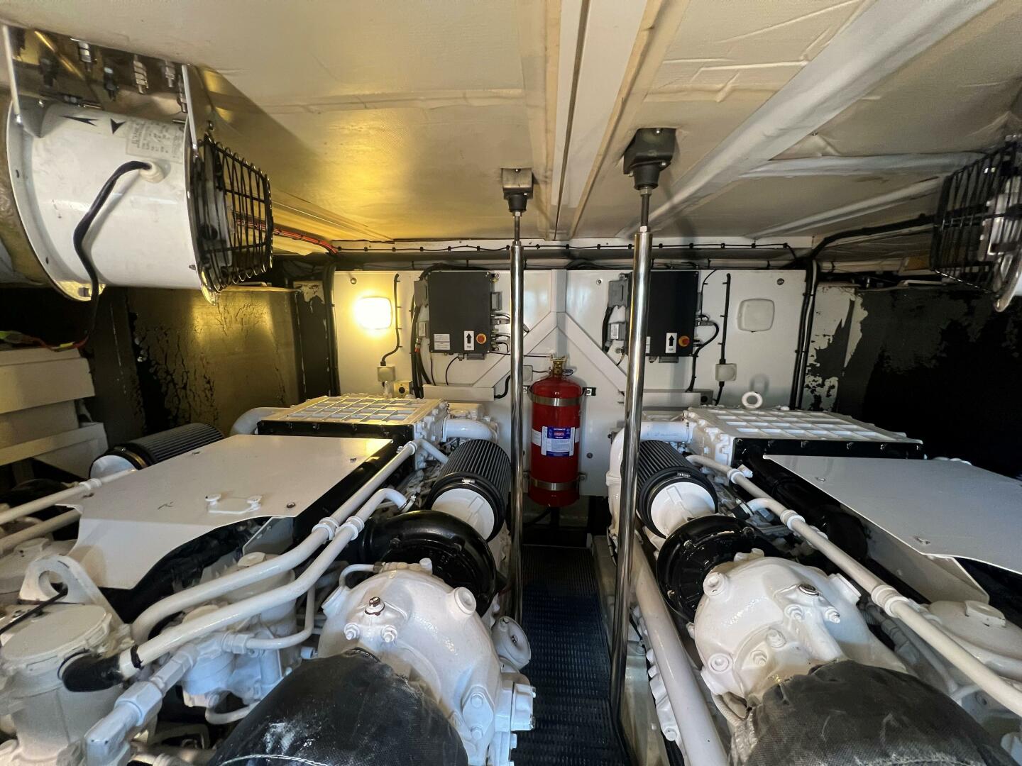 Slide: The Image of Princess 67 Flybridge - Engine Room 2006 67 Princess Flybridge  - 5347780