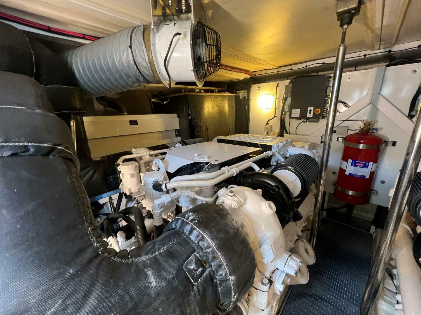 Slide: The Image of Princess 67 Flybridge - Engine Room 2006 67 Princess Flybridge  - 5347782