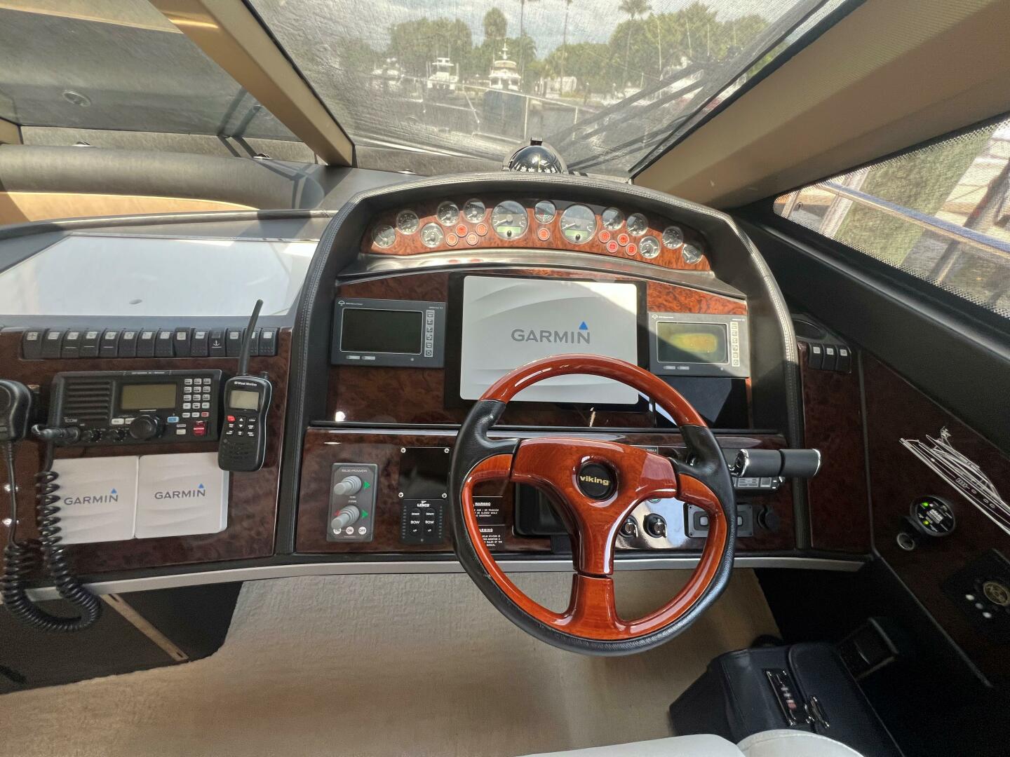 Slide: The Image of Princess 67 Flybridge -Helm 2006 67 Princess Flybridge - 5347797