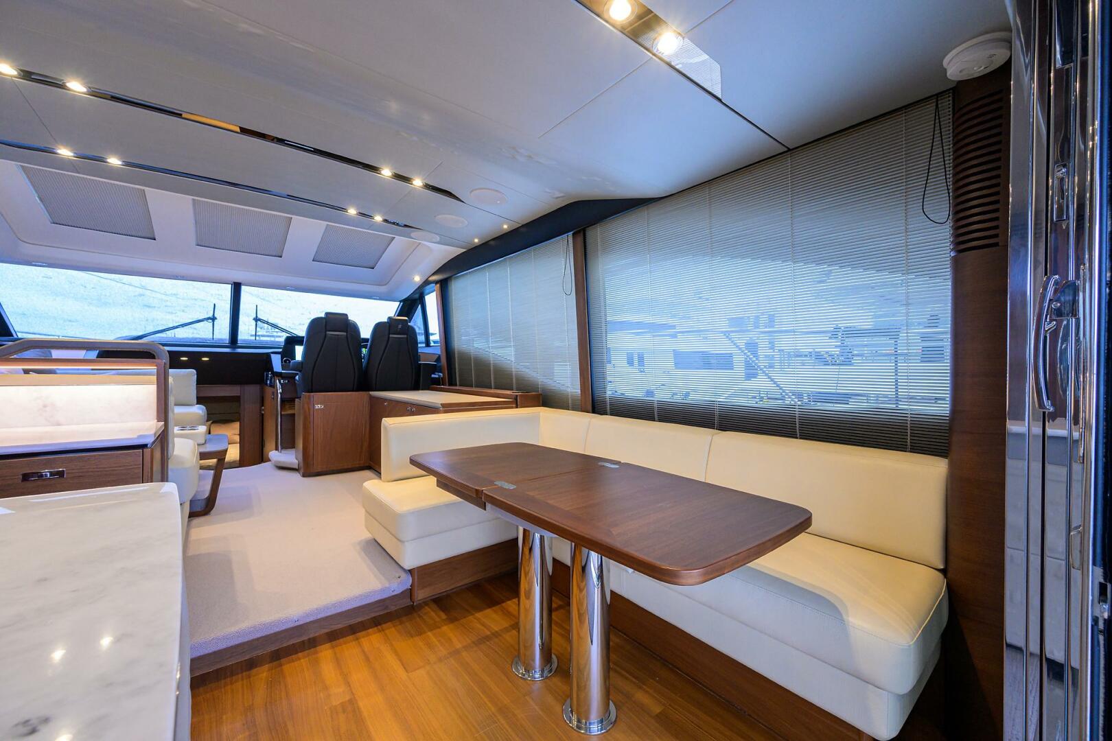 Slide: The Image of Princess S60 RockOn - Dinette 2019 Princess S60 RockOn - 4118439