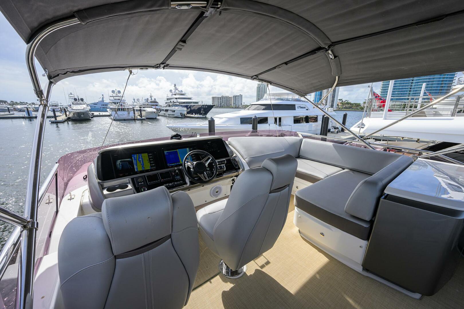 Slide: The Image of Princess S60 RockOn - Flybridge 2019 Princess S60 RockOn - 4118485