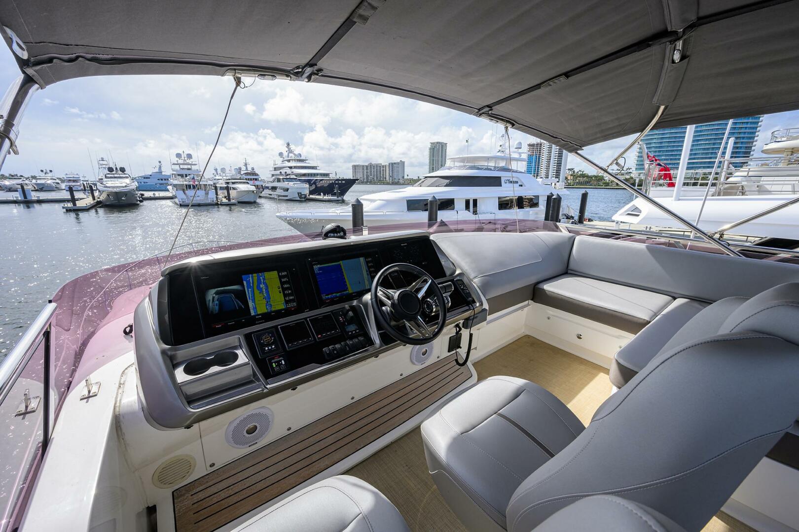 Slide: The Image of Princess S60 RockOn - Flybridge 2019 Princess S60 RockOn - 4118486