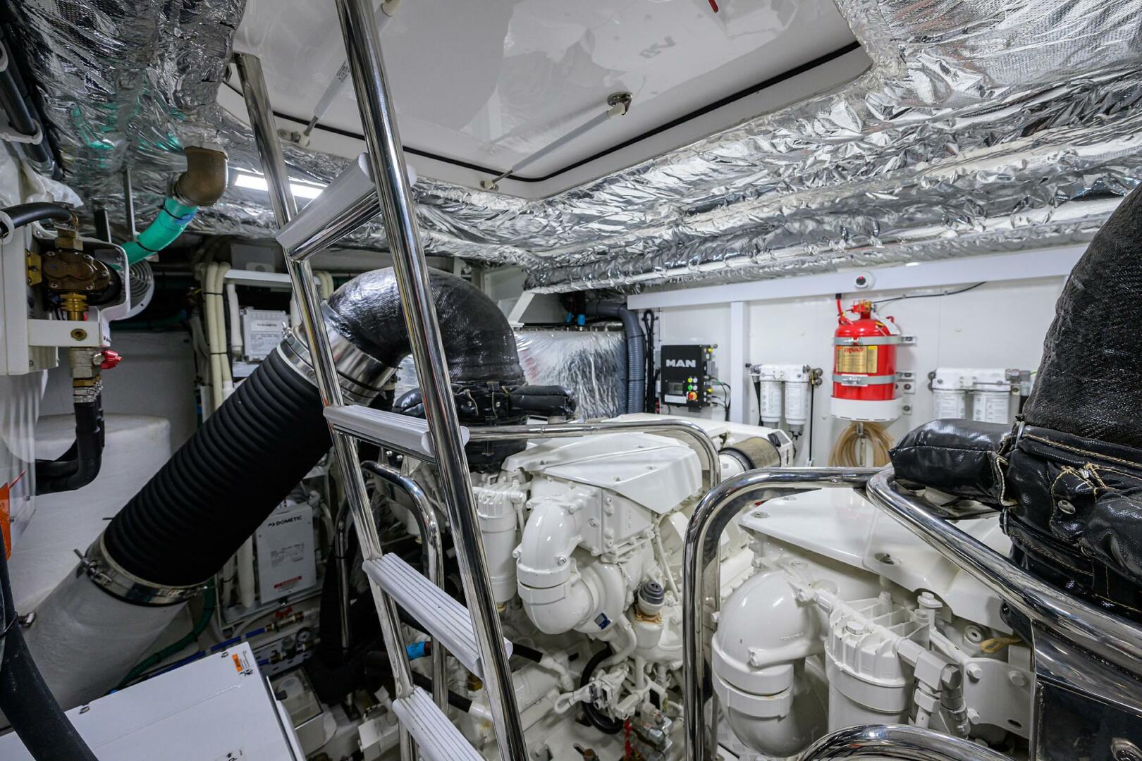 Slide: The Image of Princess S60 RockOn - Engine Room 2019 Princess S60 RockOn - 4118502